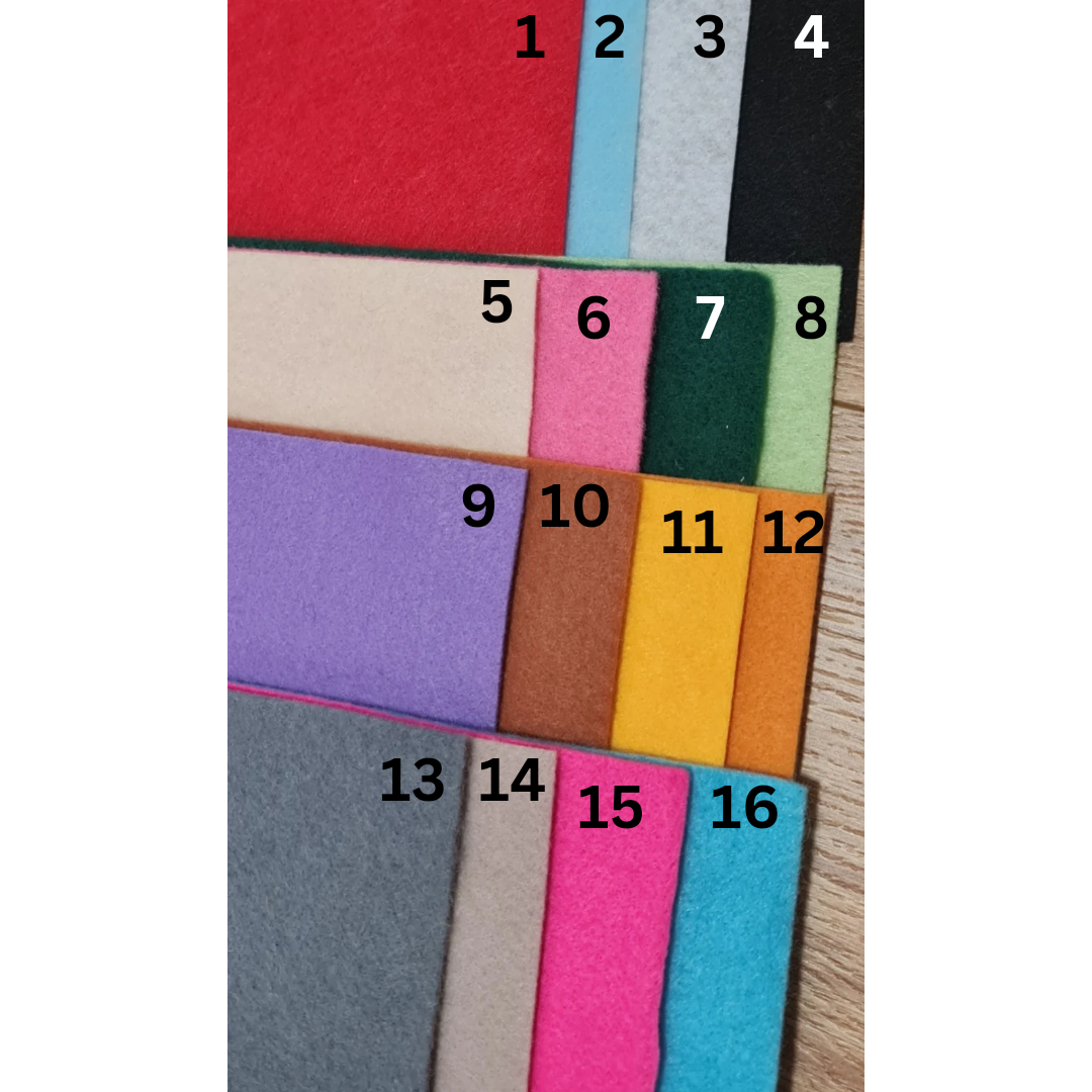 Xoxo felt flag