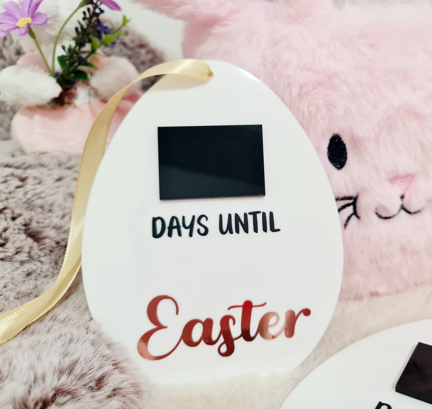 Days until Easter acrylic plaque