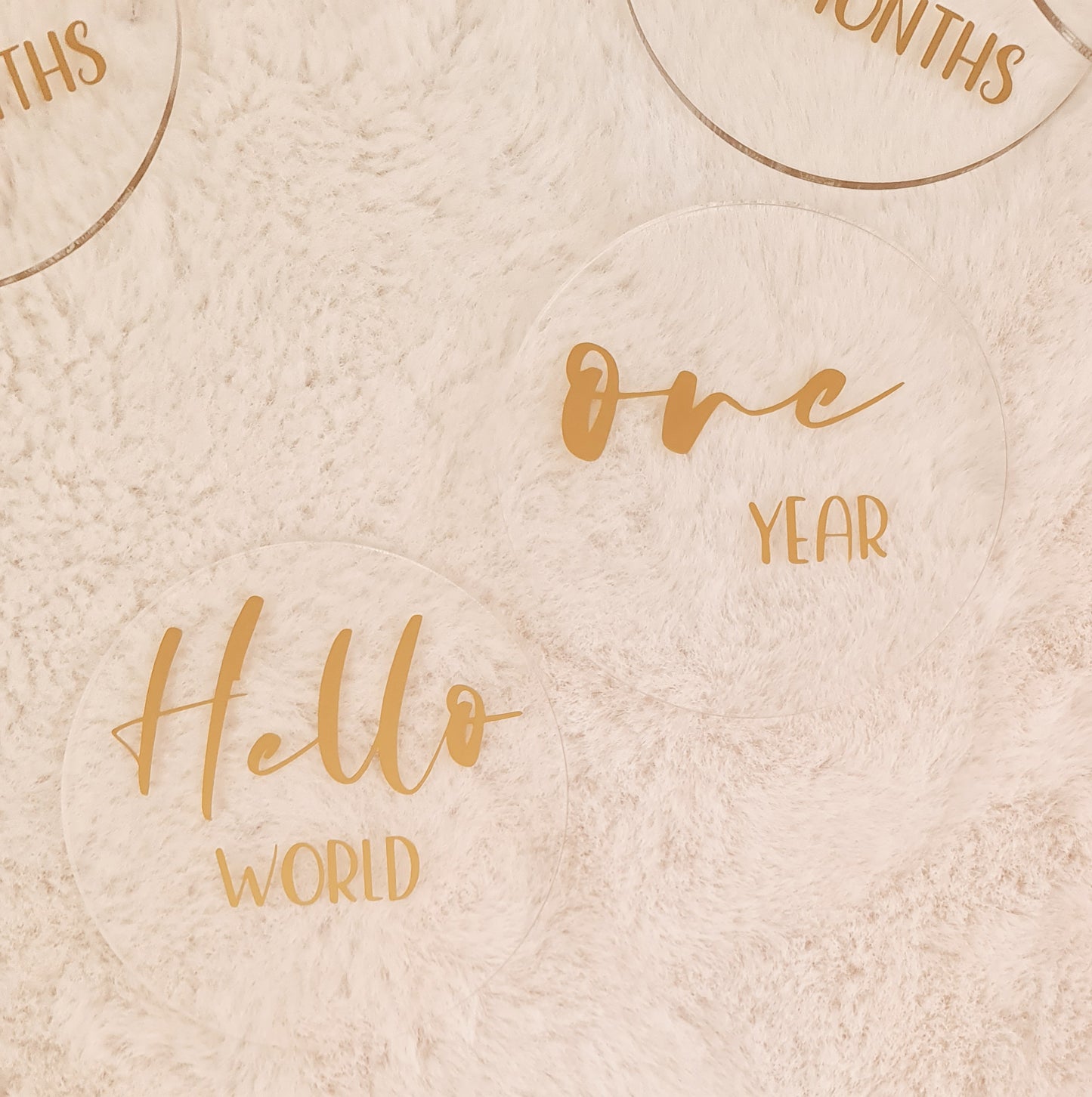 Baby milestone set