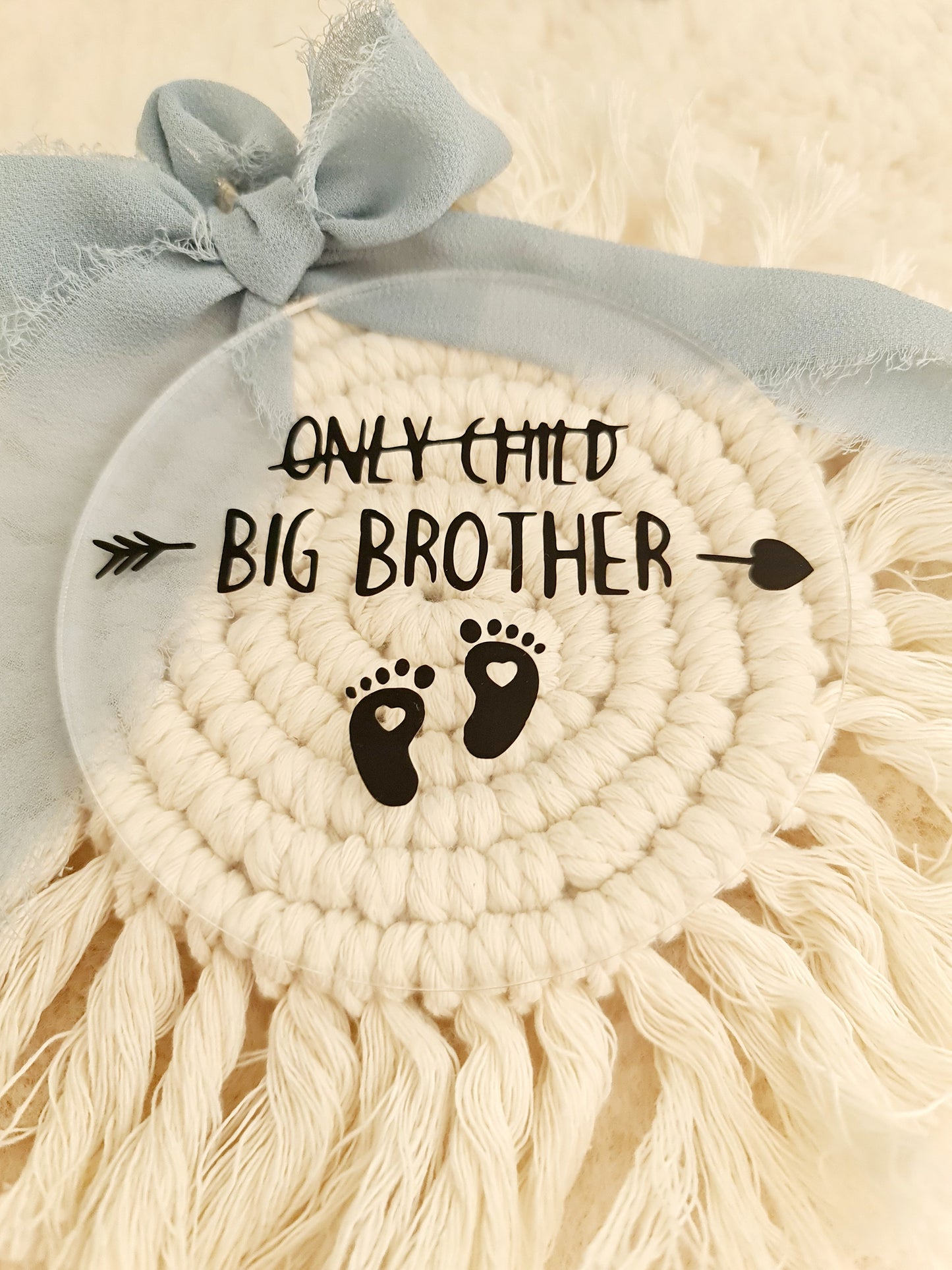"Big brother " keepsake plaque