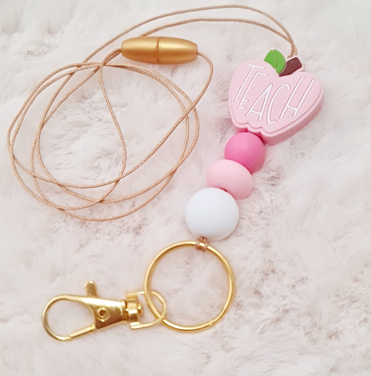 "Apple" lanyard