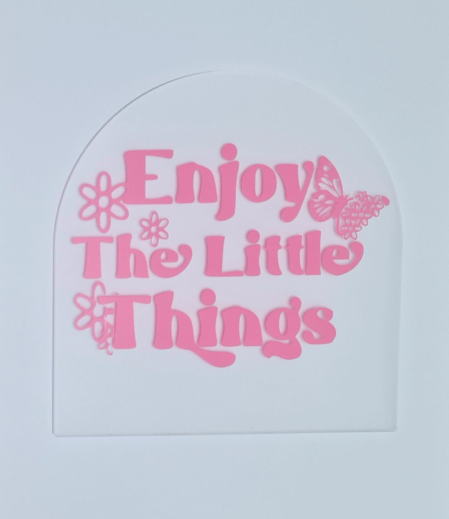 Enjoy the little things