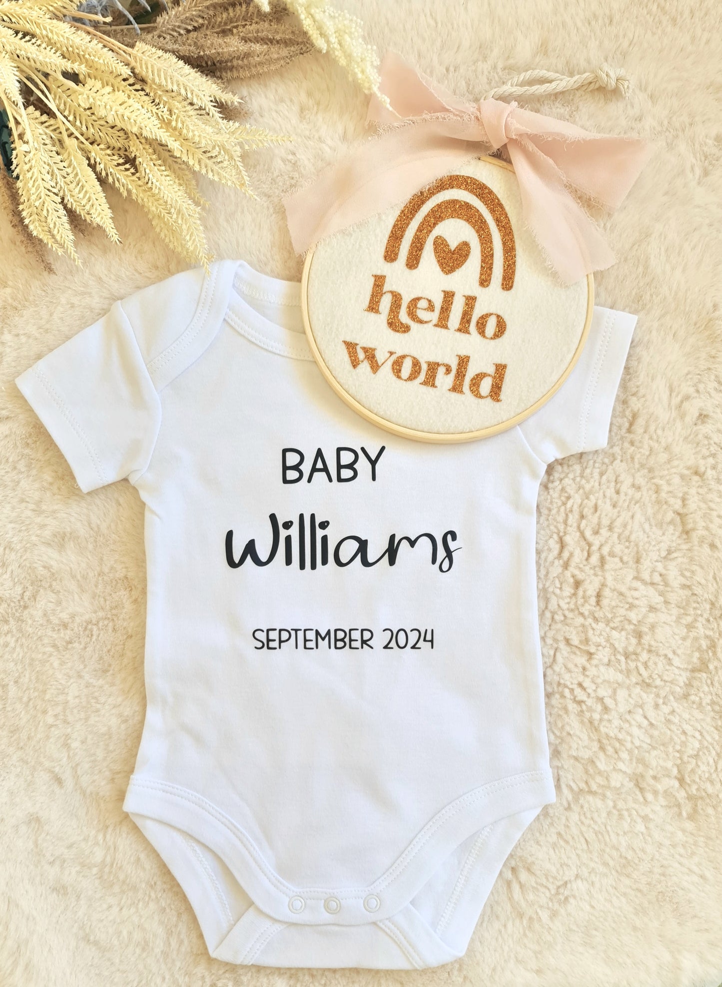 "Hello world" milestone hoop