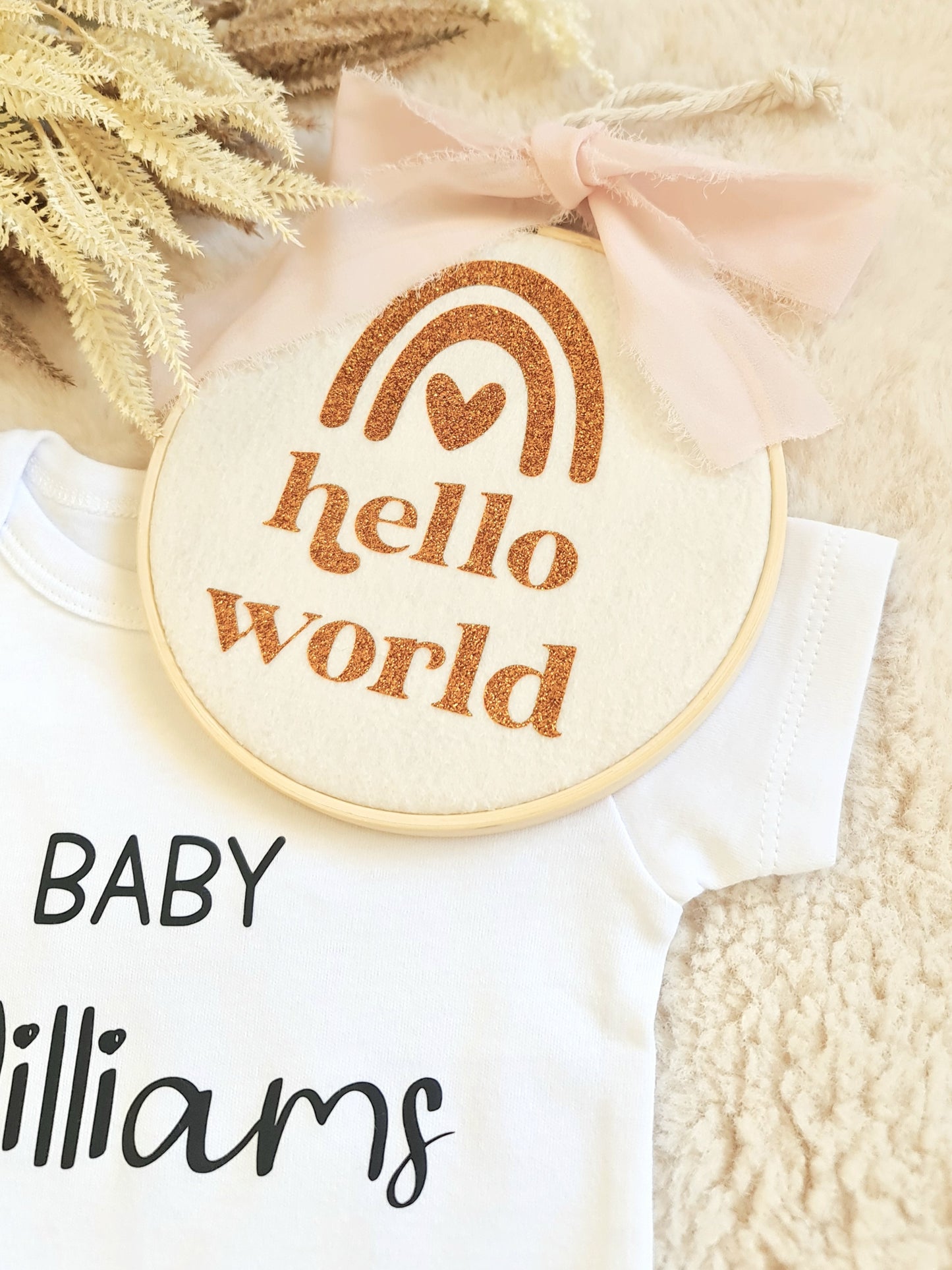 "Hello world" milestone hoop
