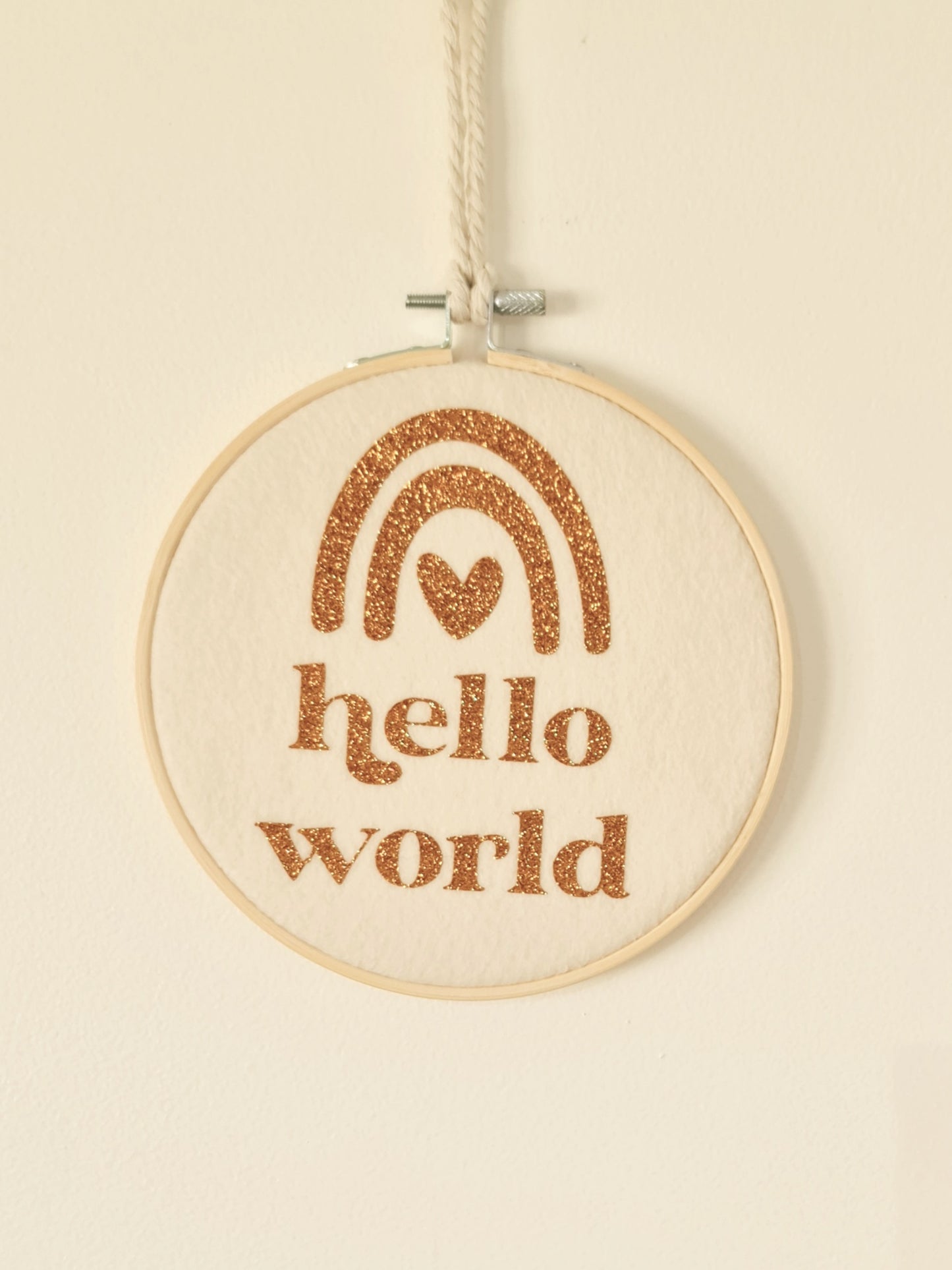 "Hello world" milestone hoop