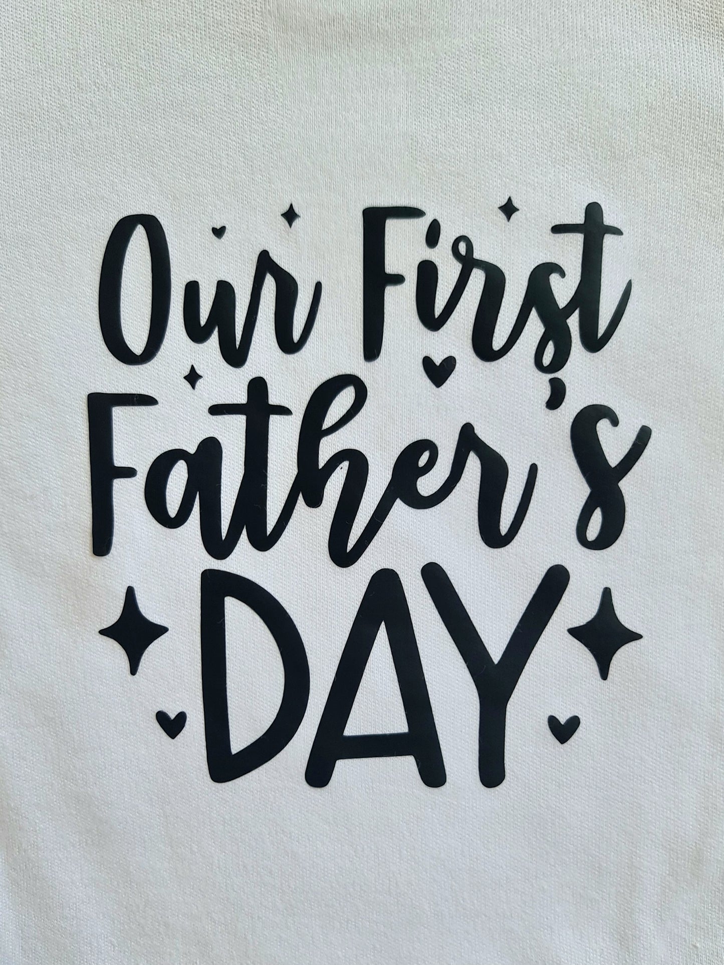 First Father's Day baby bodysuit