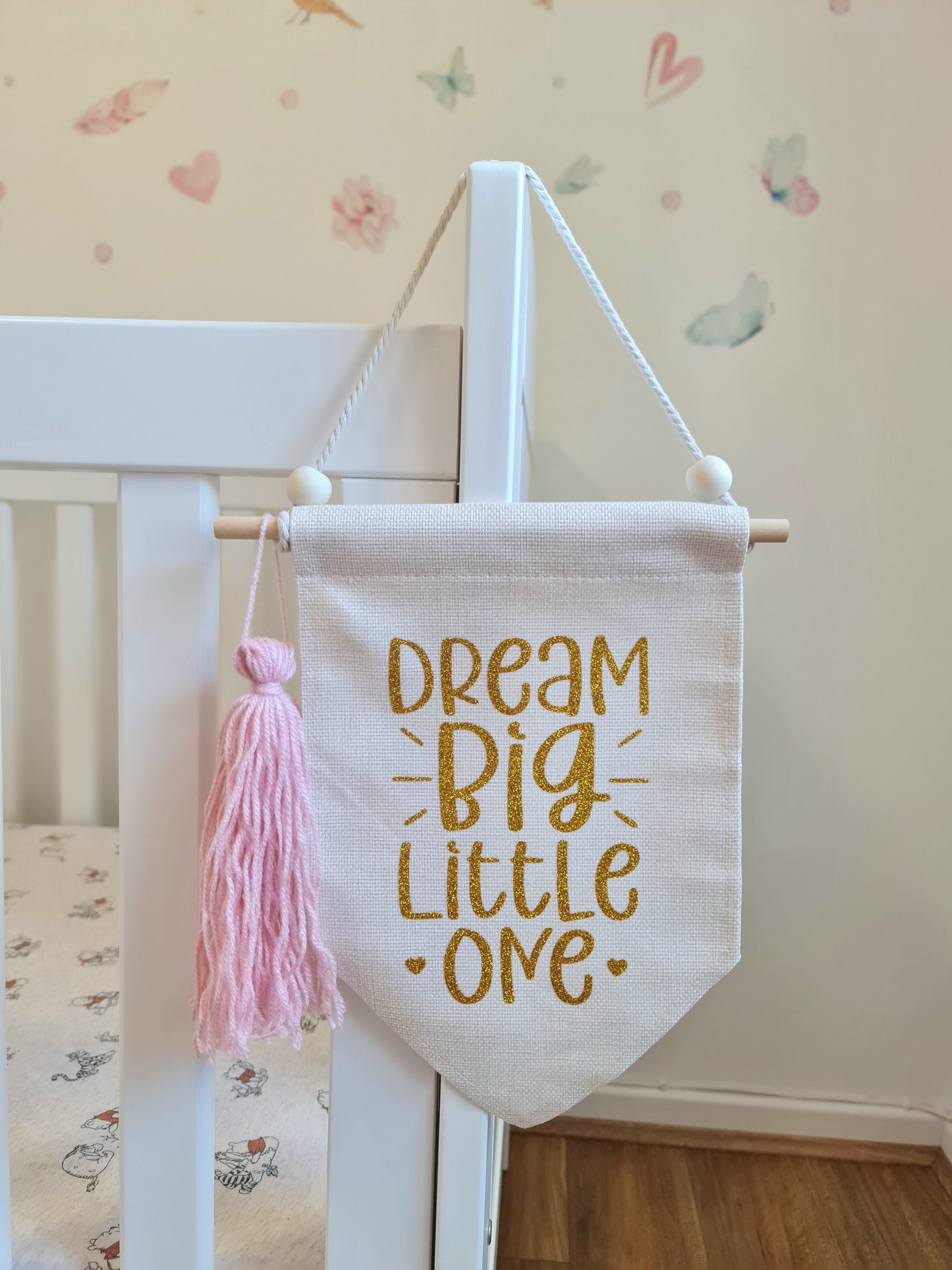 Dream Big nursery banner
