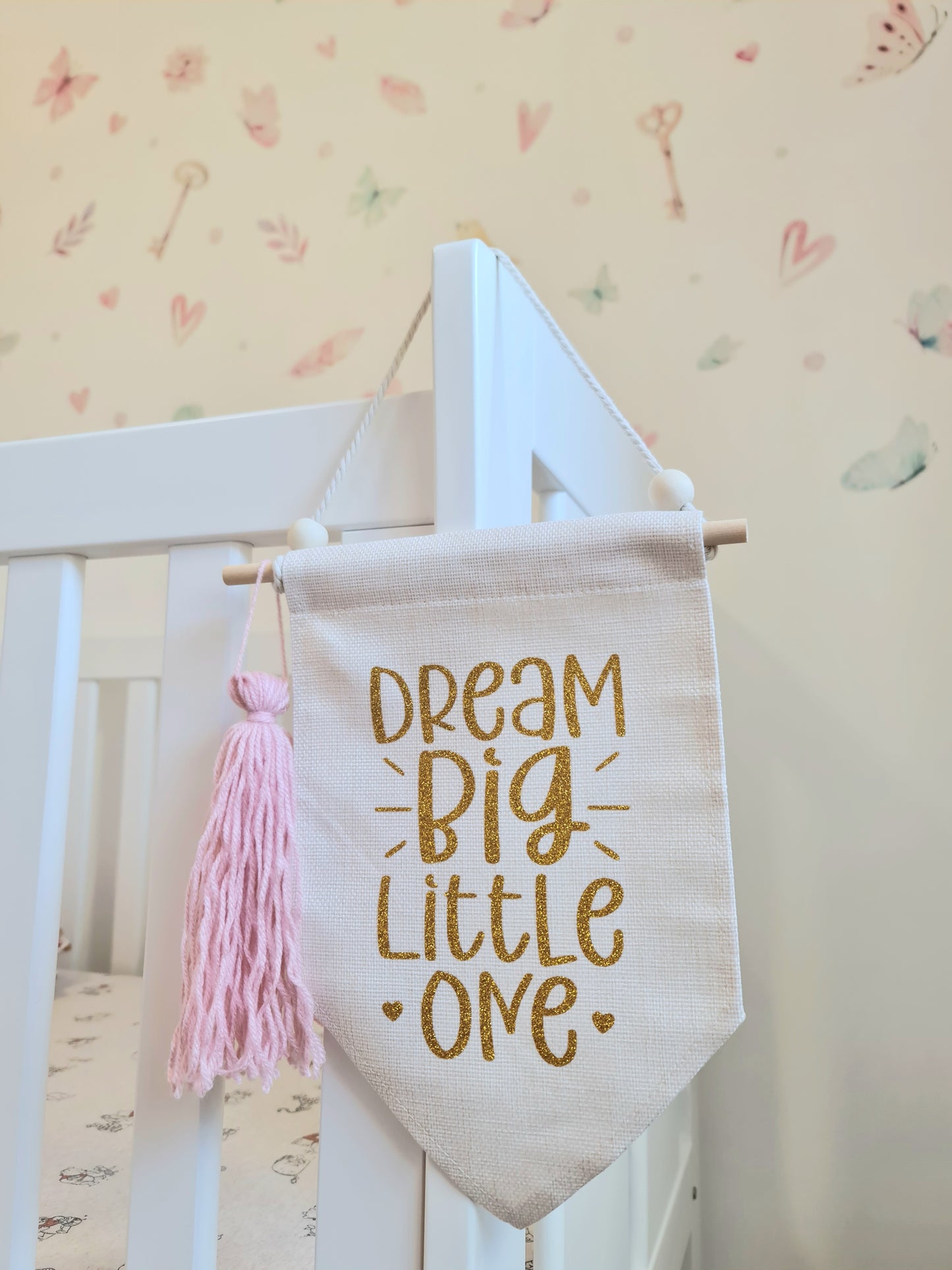 Dream Big nursery banner