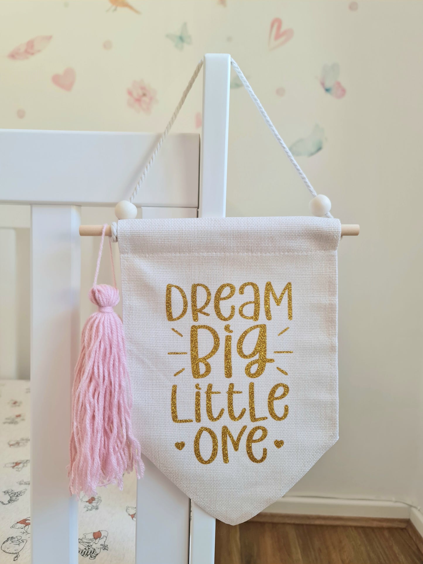 Dream Big nursery banner