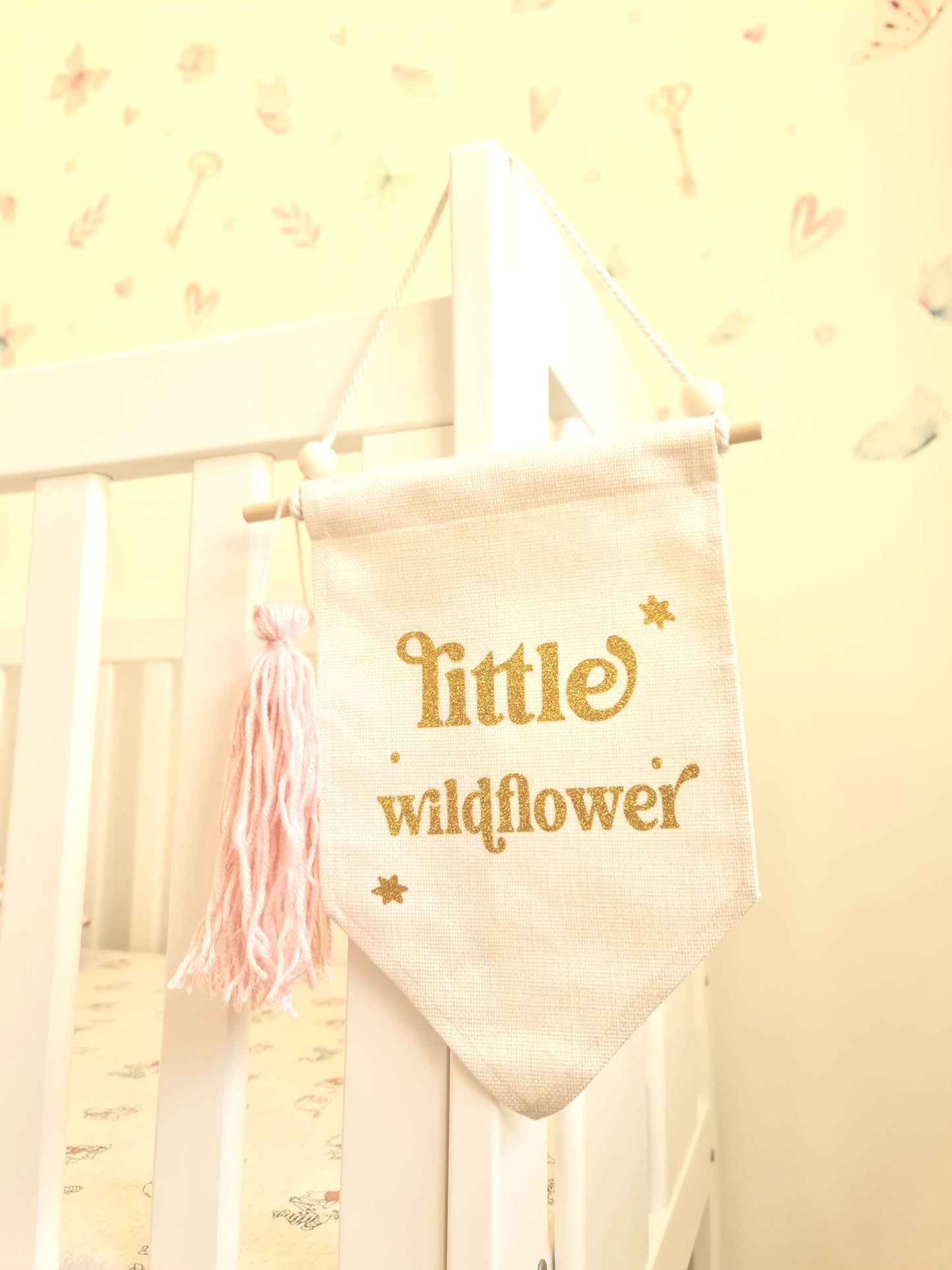 Little wildflower banner