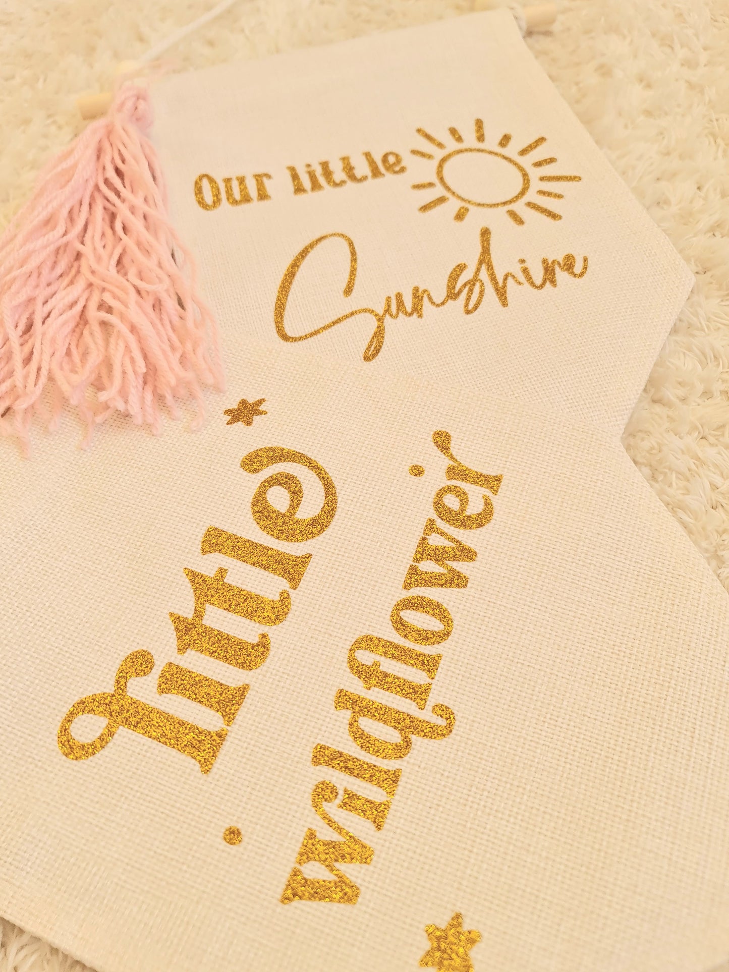 Little wildflower banner