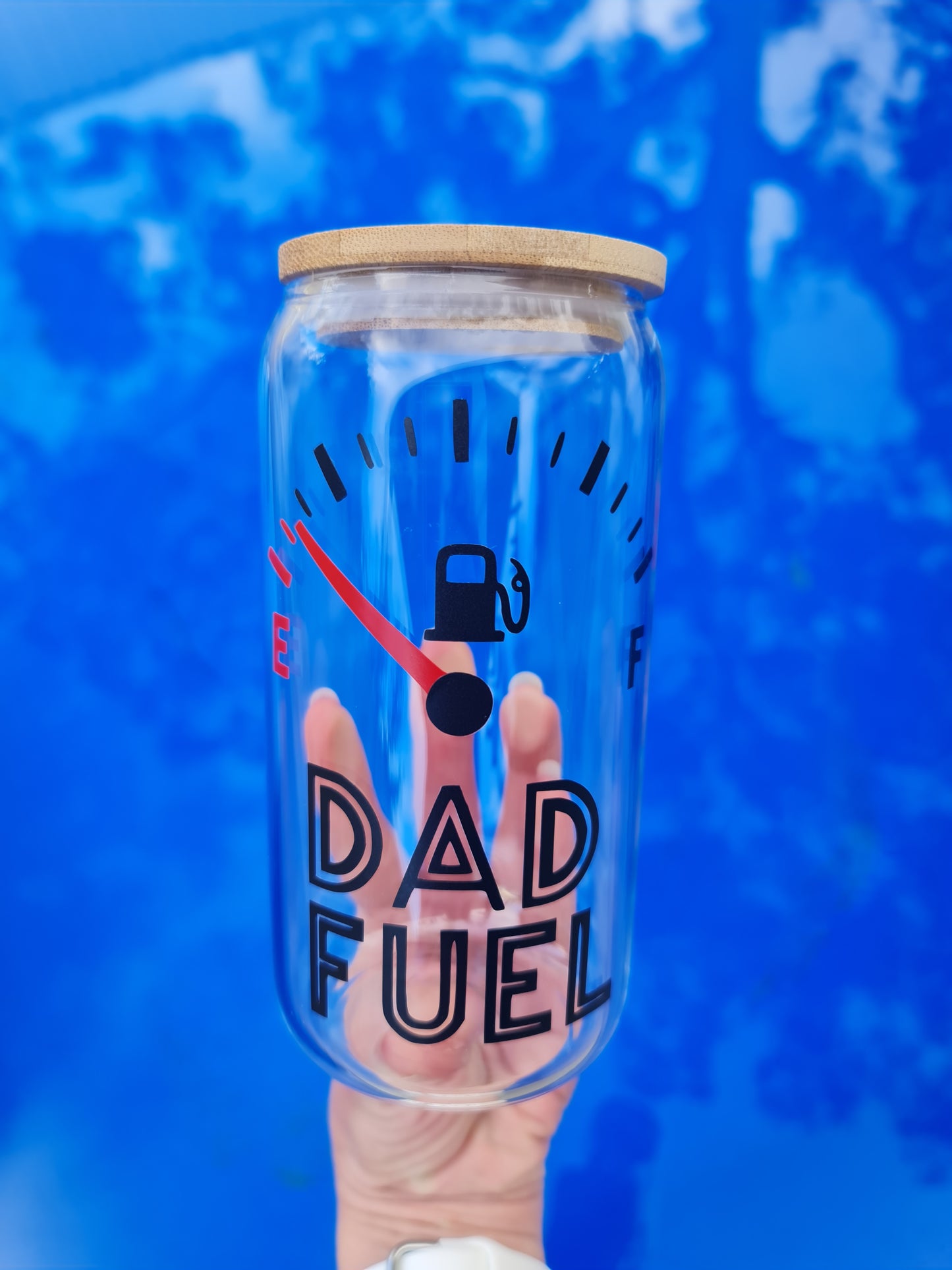 Dad fuel glass tumbler