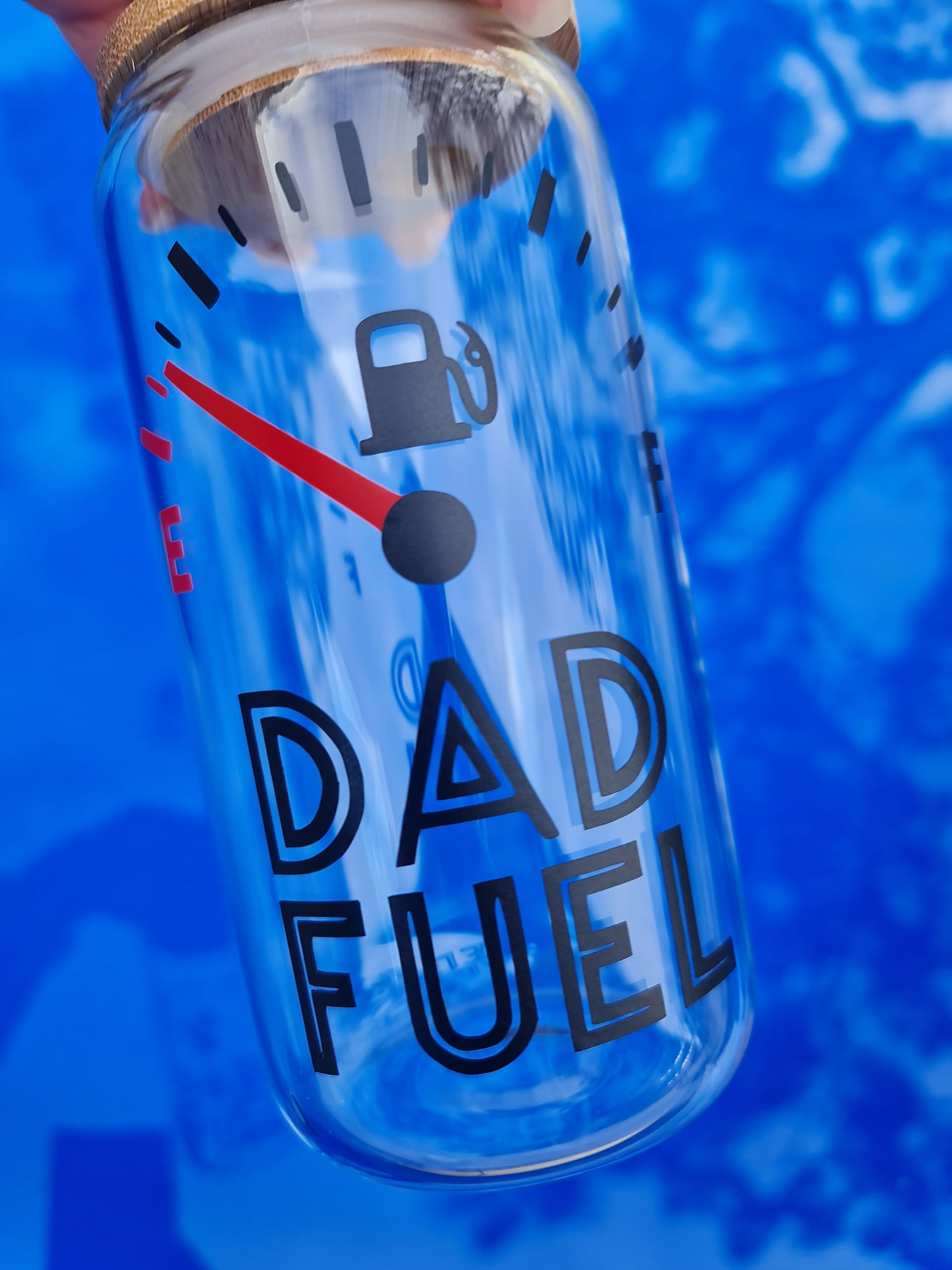 Dad fuel glass tumbler