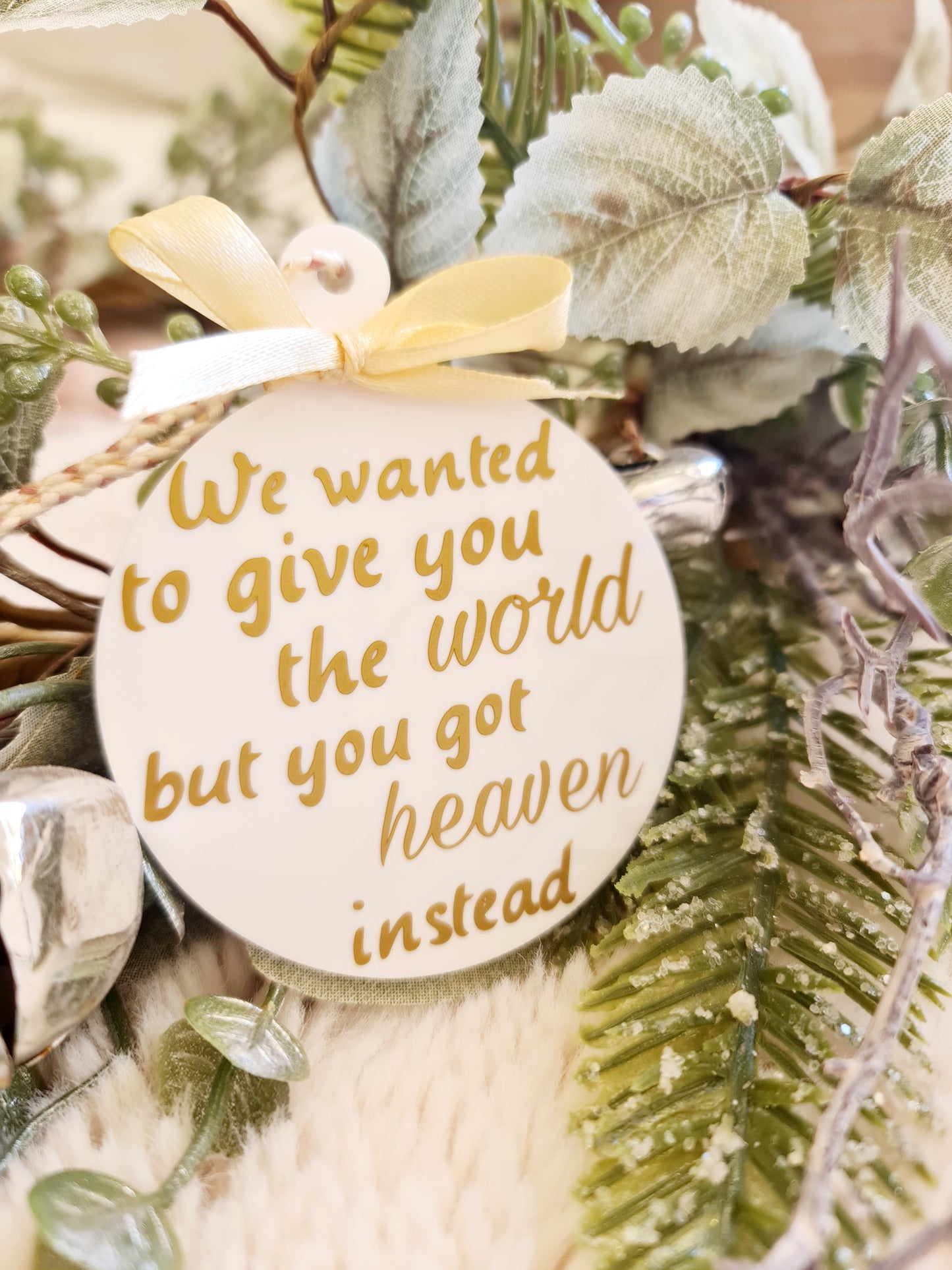 Baby/pregnancy loss ornament