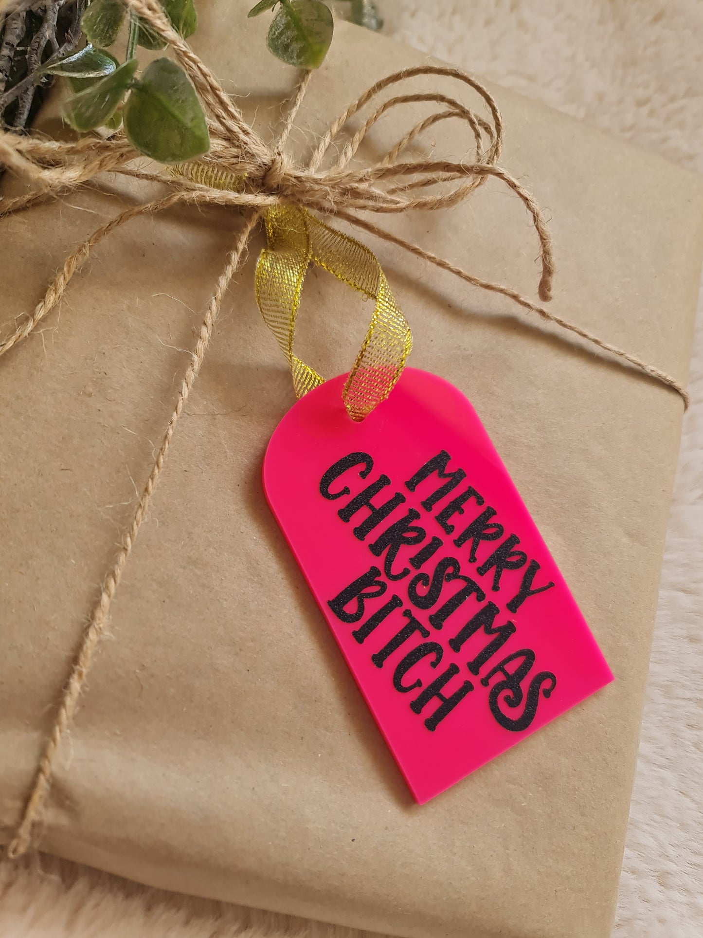 Christmas gift tag