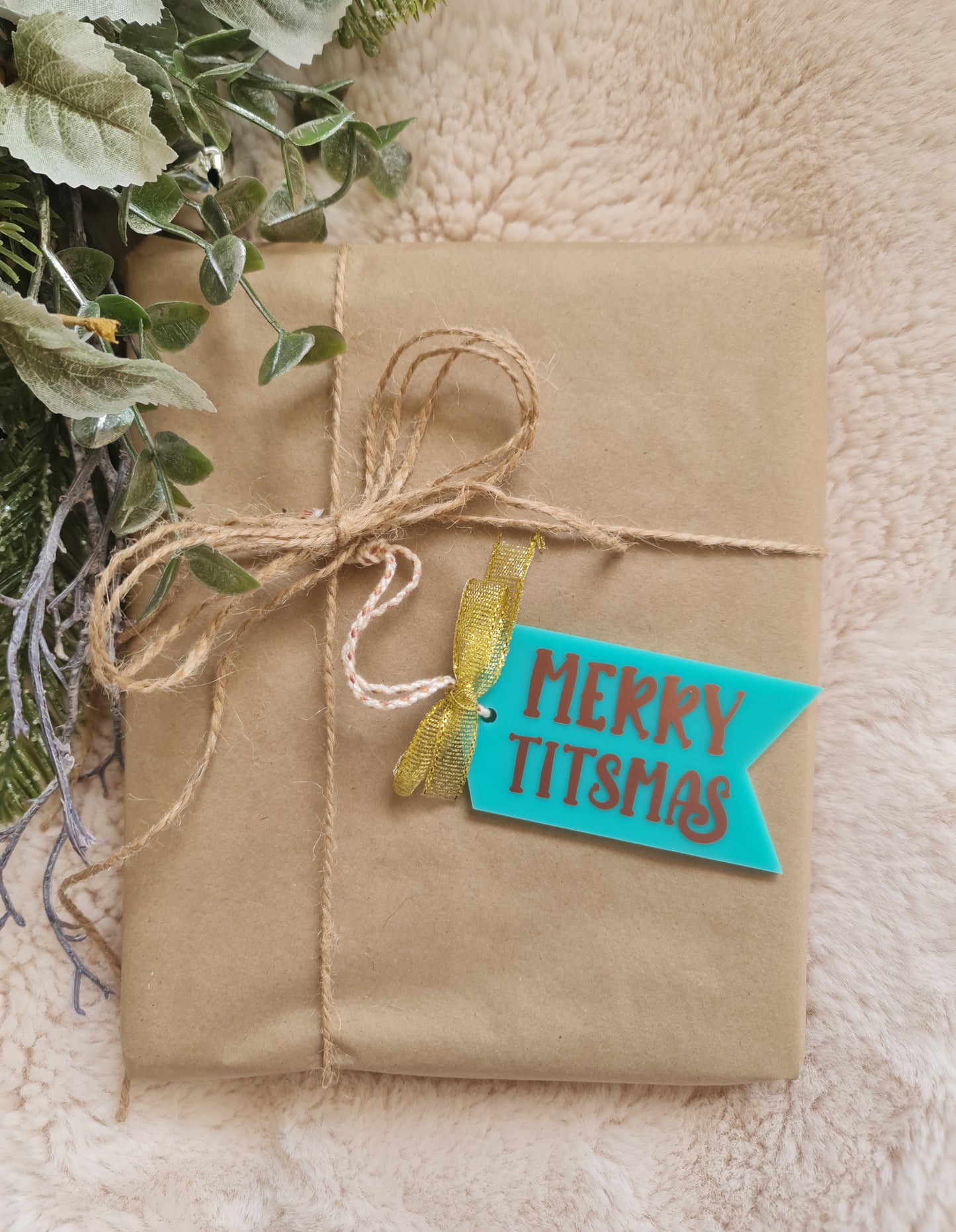 Christmas gift tag