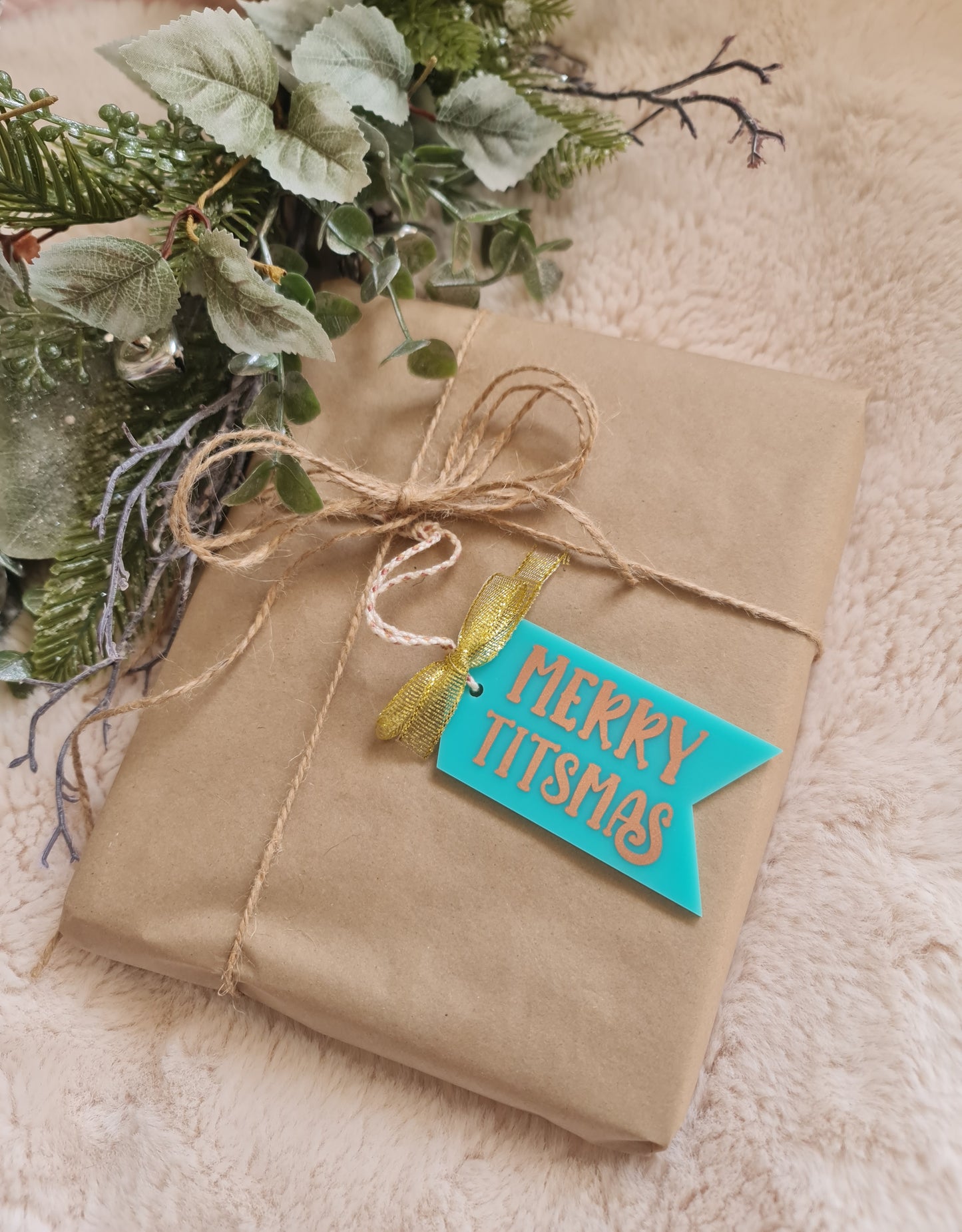 Christmas gift tag