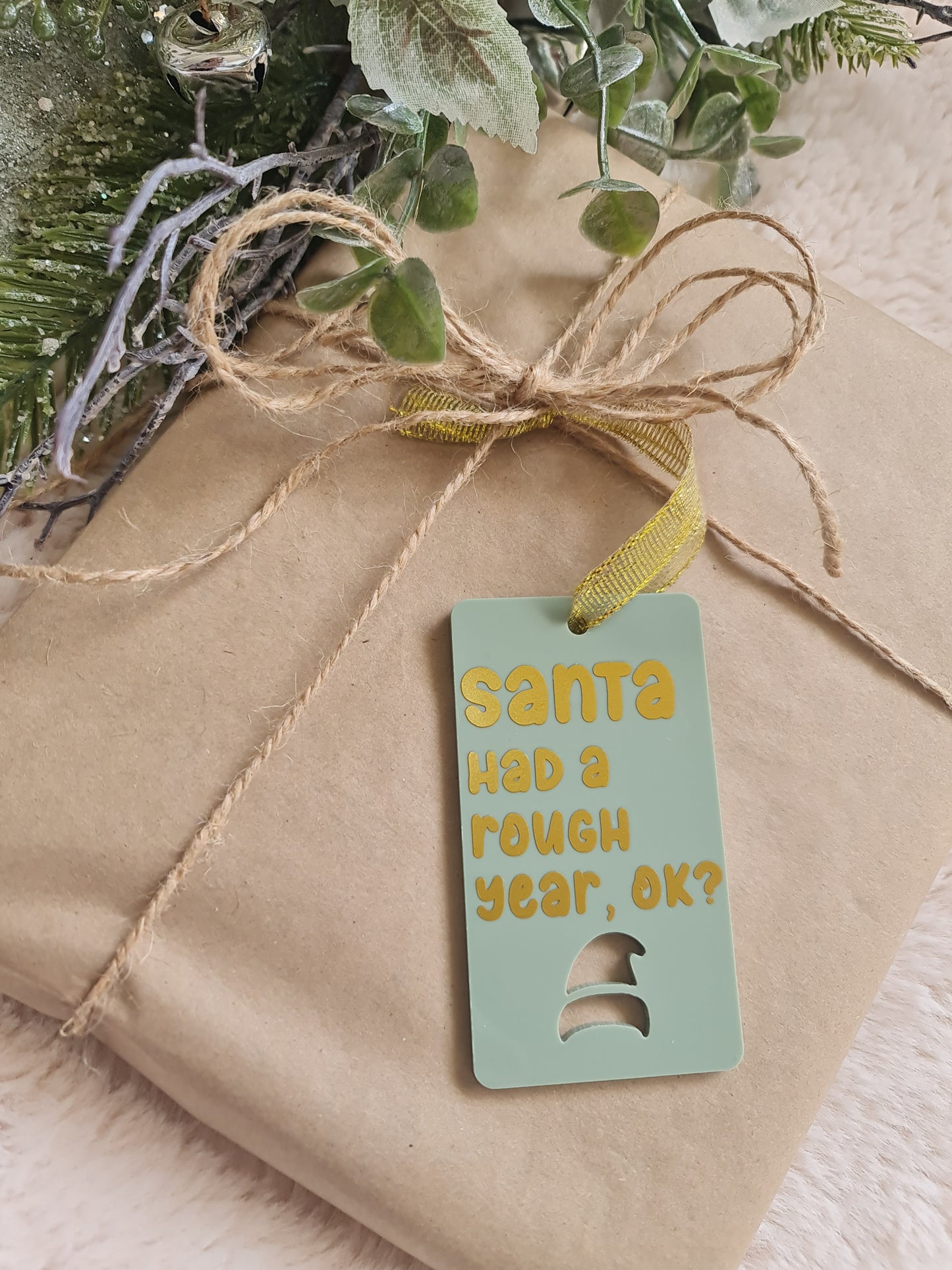 Christmas gift tag