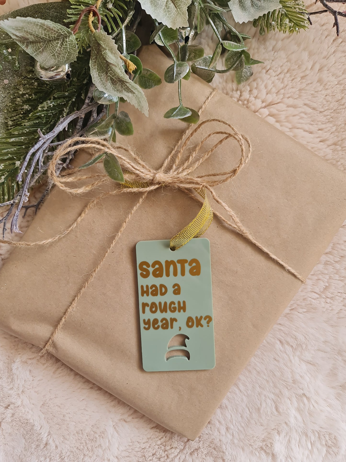 Christmas gift tag