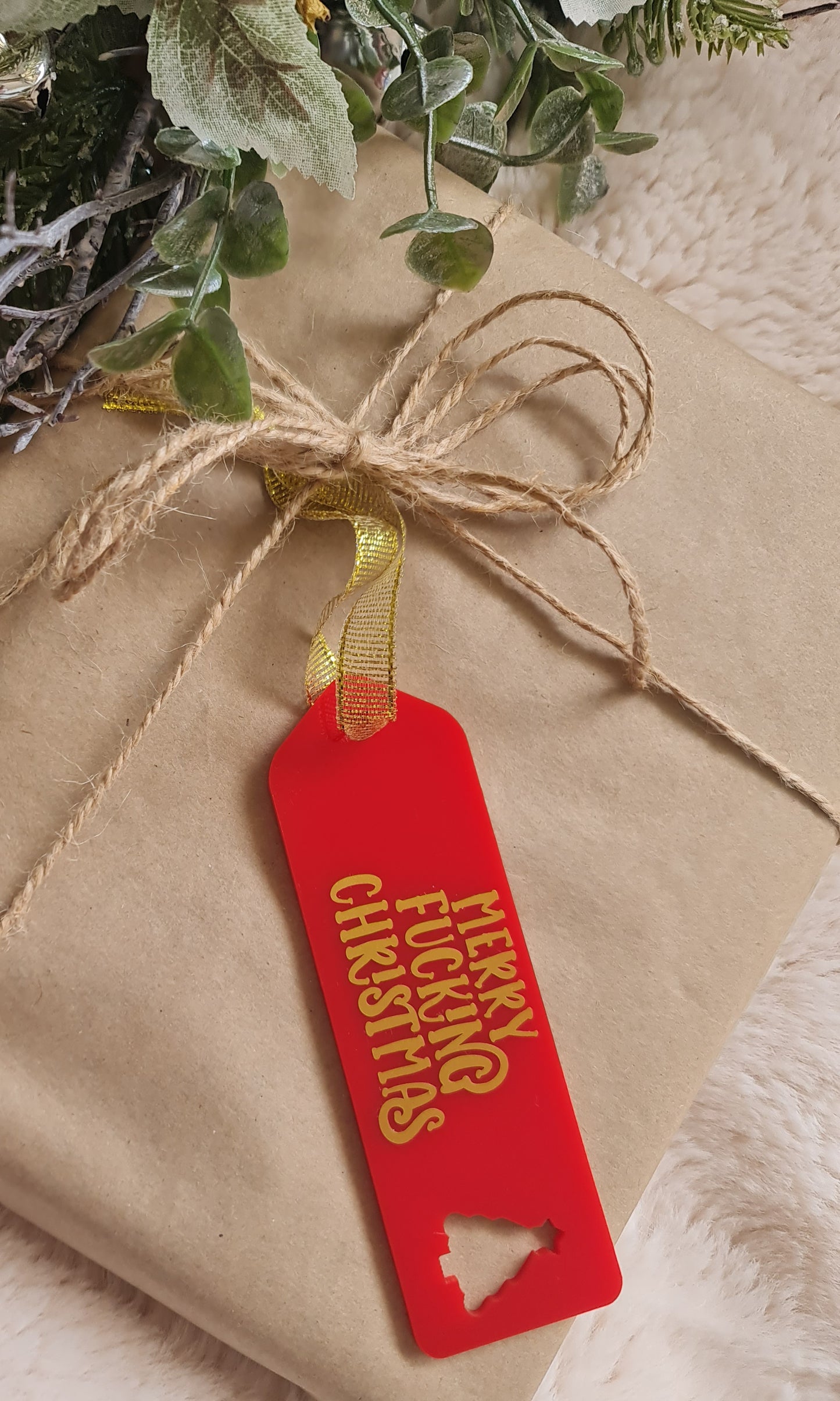 Christmas gift tag