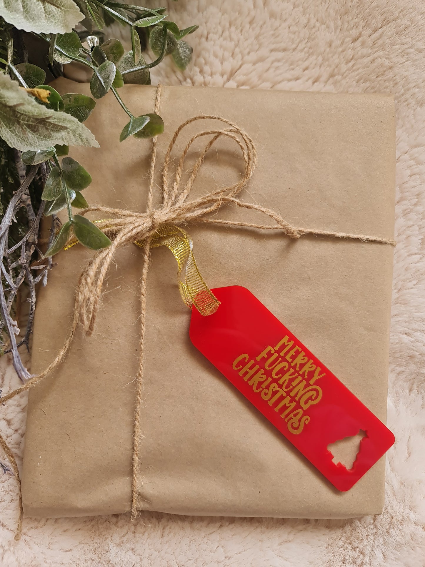 Christmas gift tag