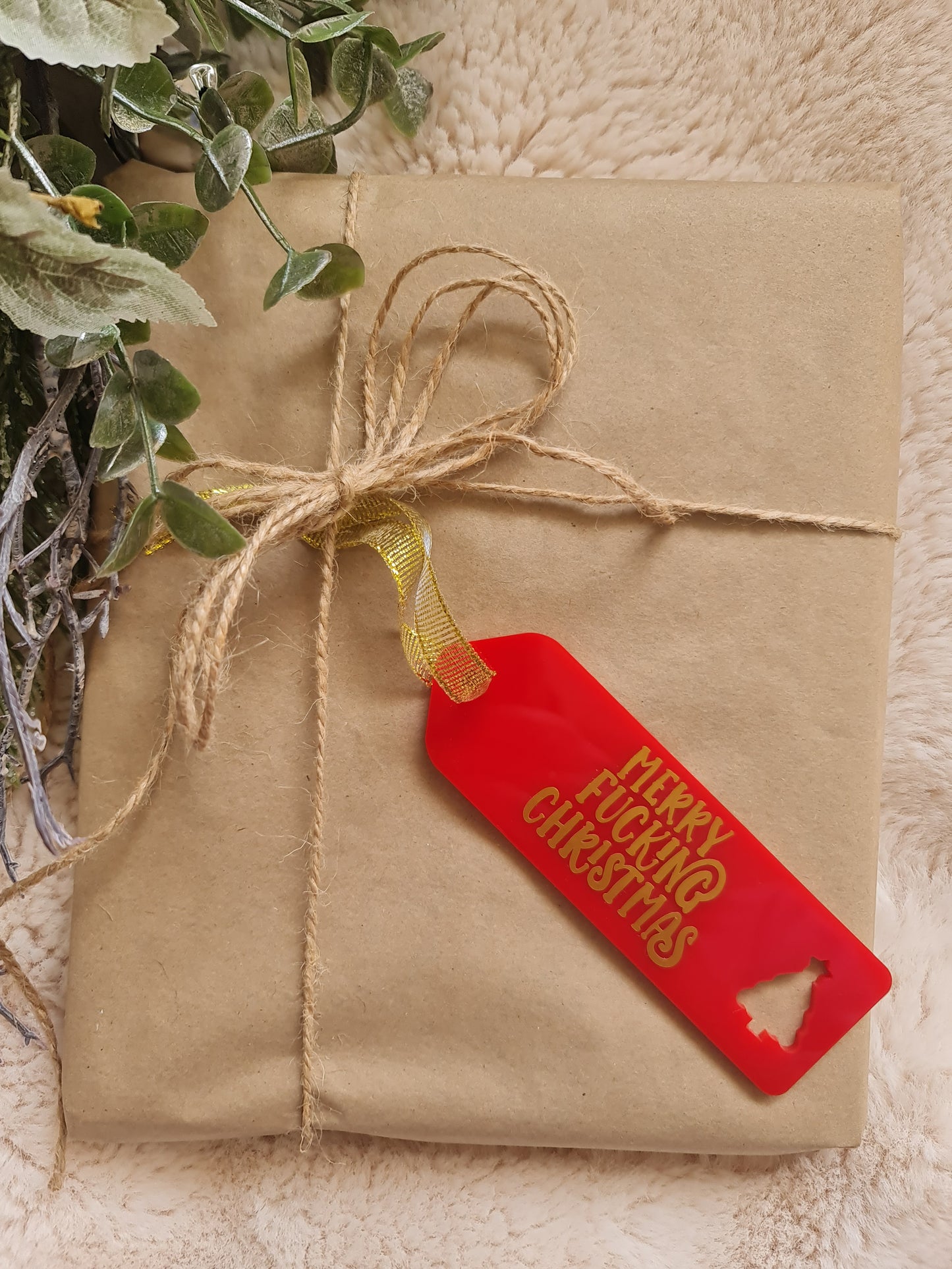 Christmas gift tag
