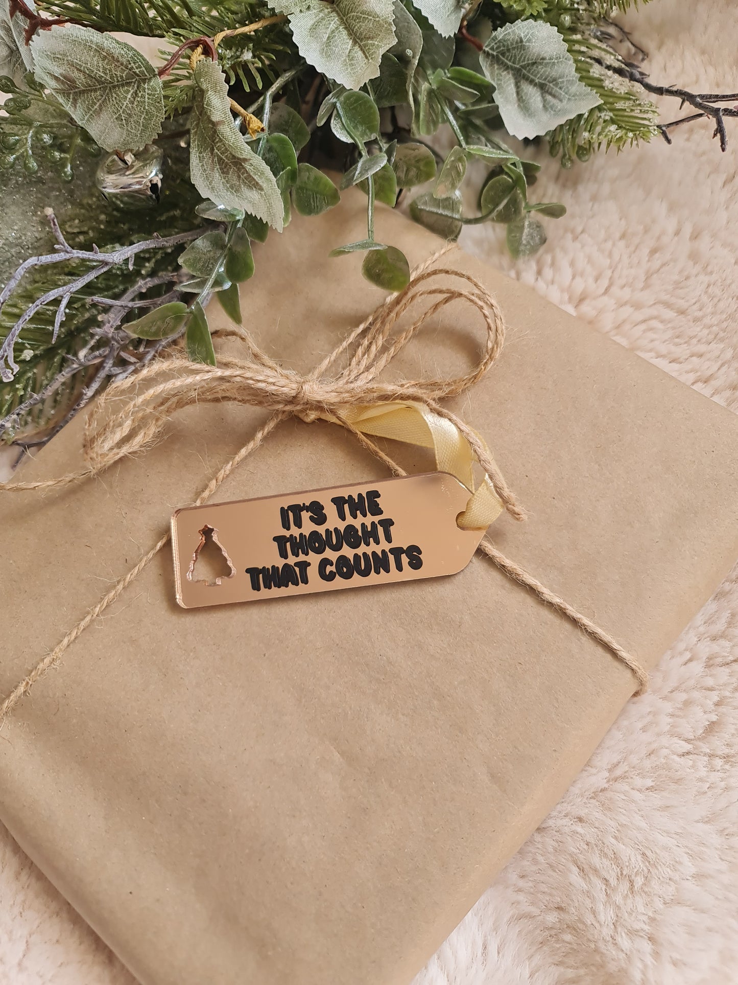 Christmas gift tag