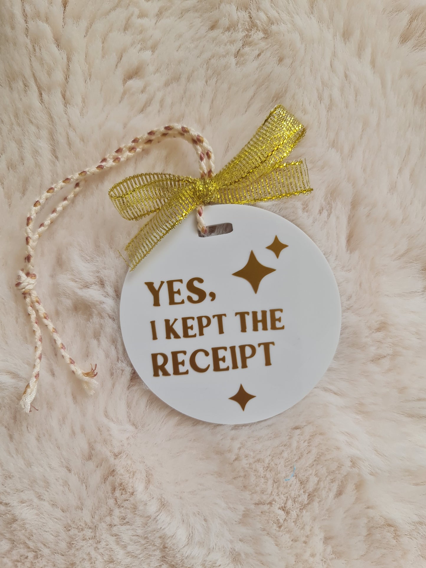 Christmas gift tag