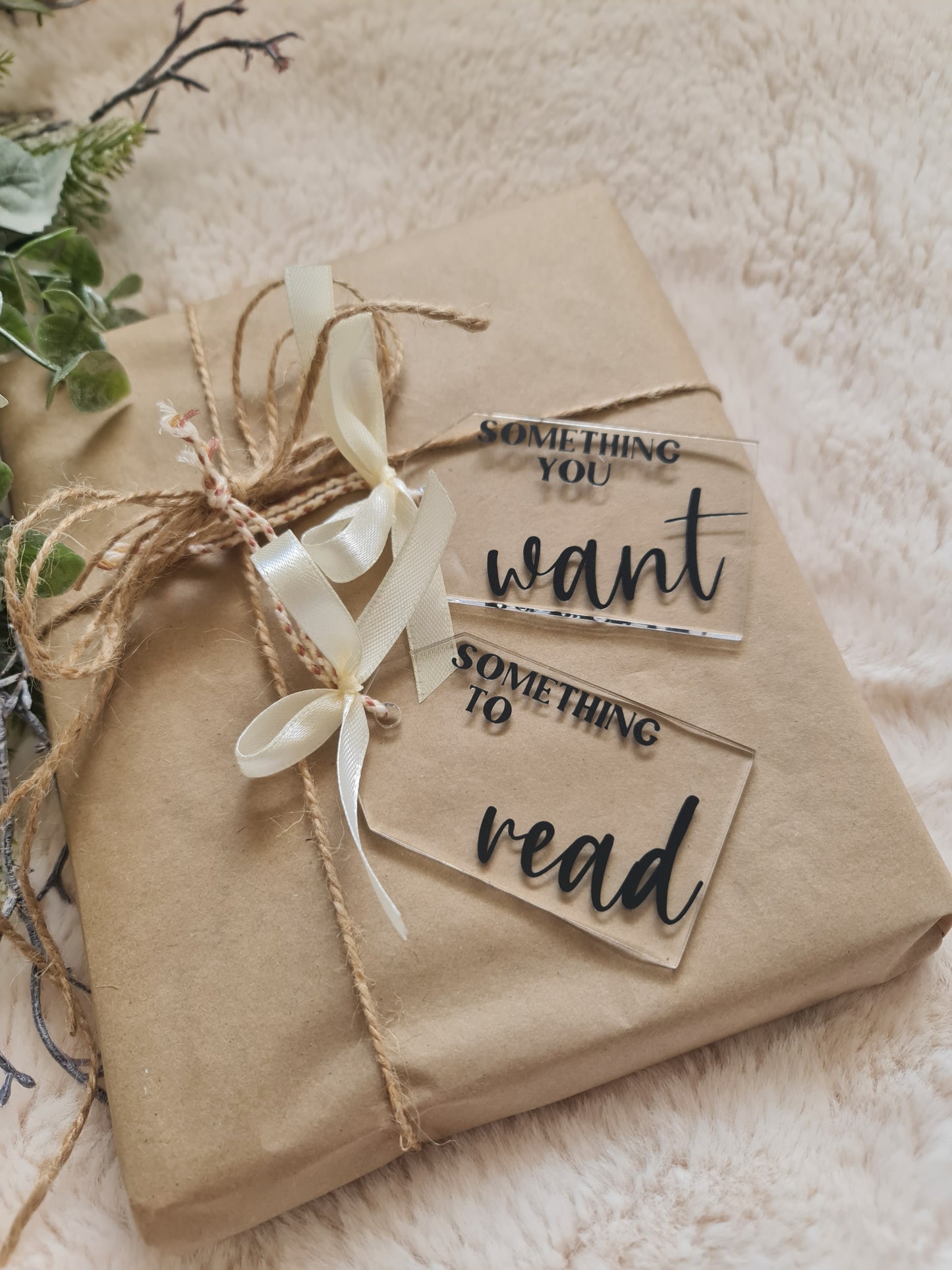 Christmas gift tags set of 4