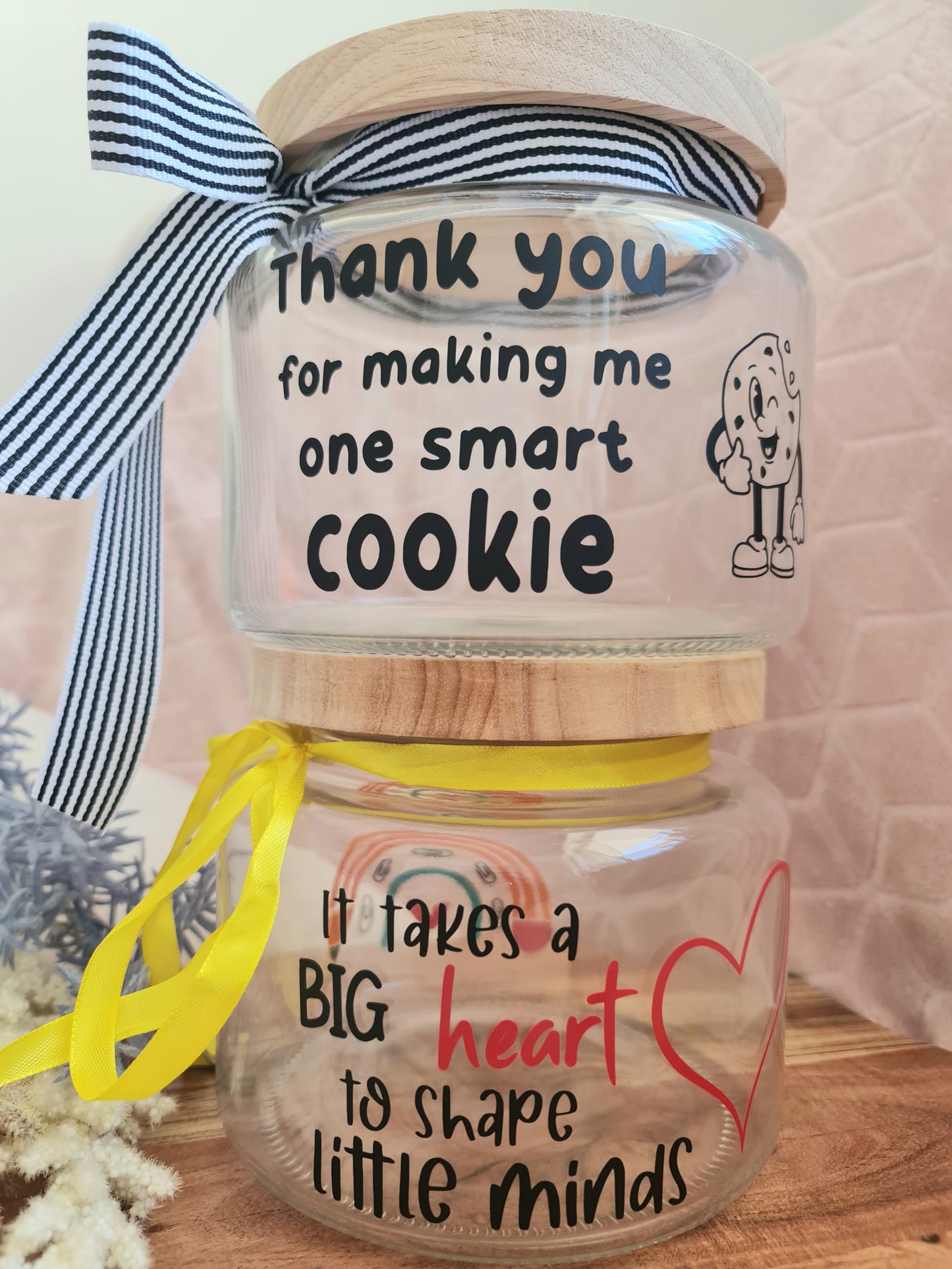 Teacher gift jar Big Heart