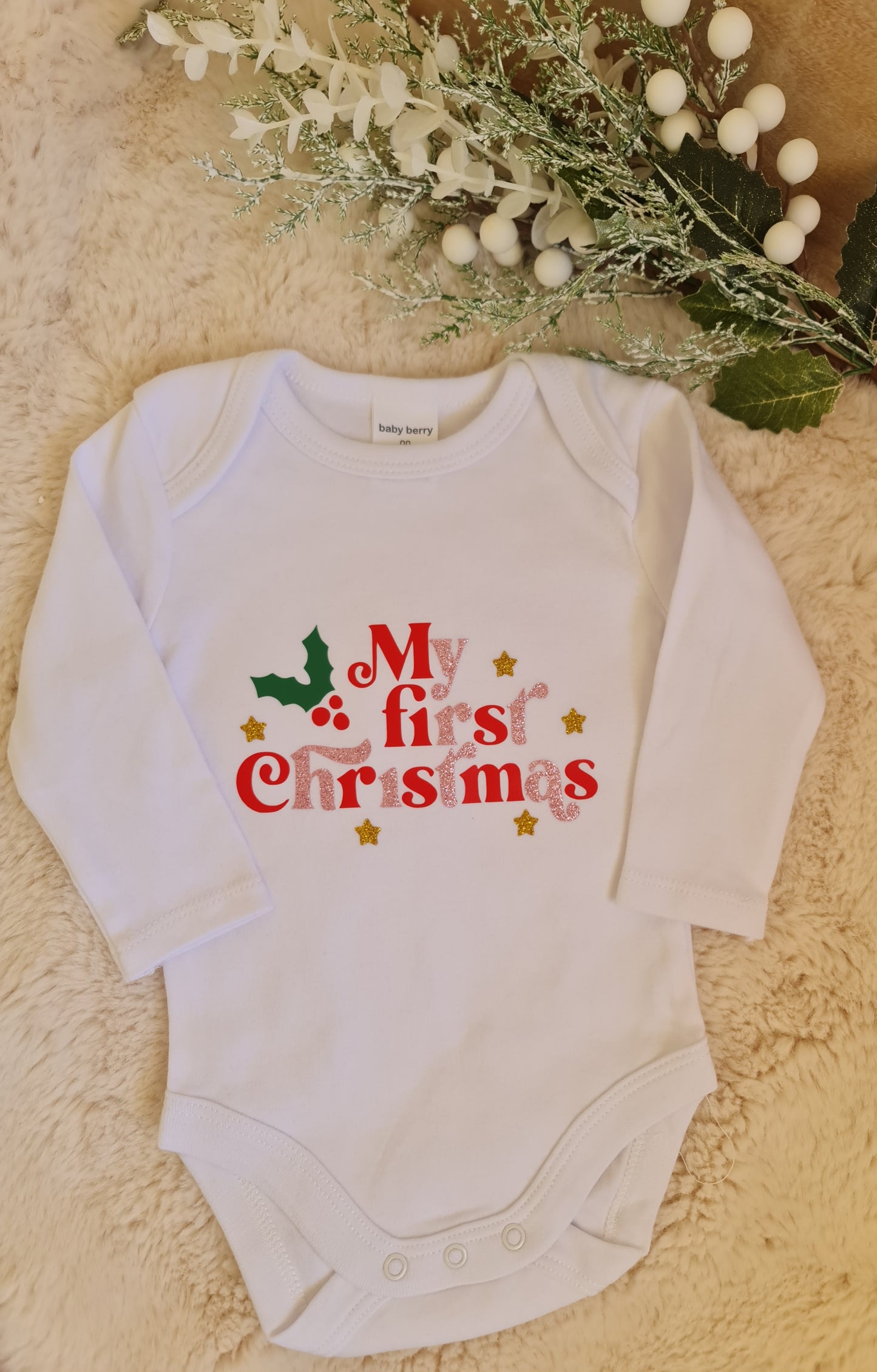My First Christmas bodysuit