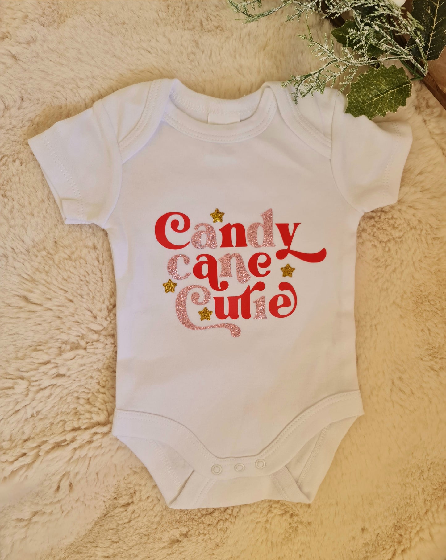 Candy Cane Cutie bodysuit