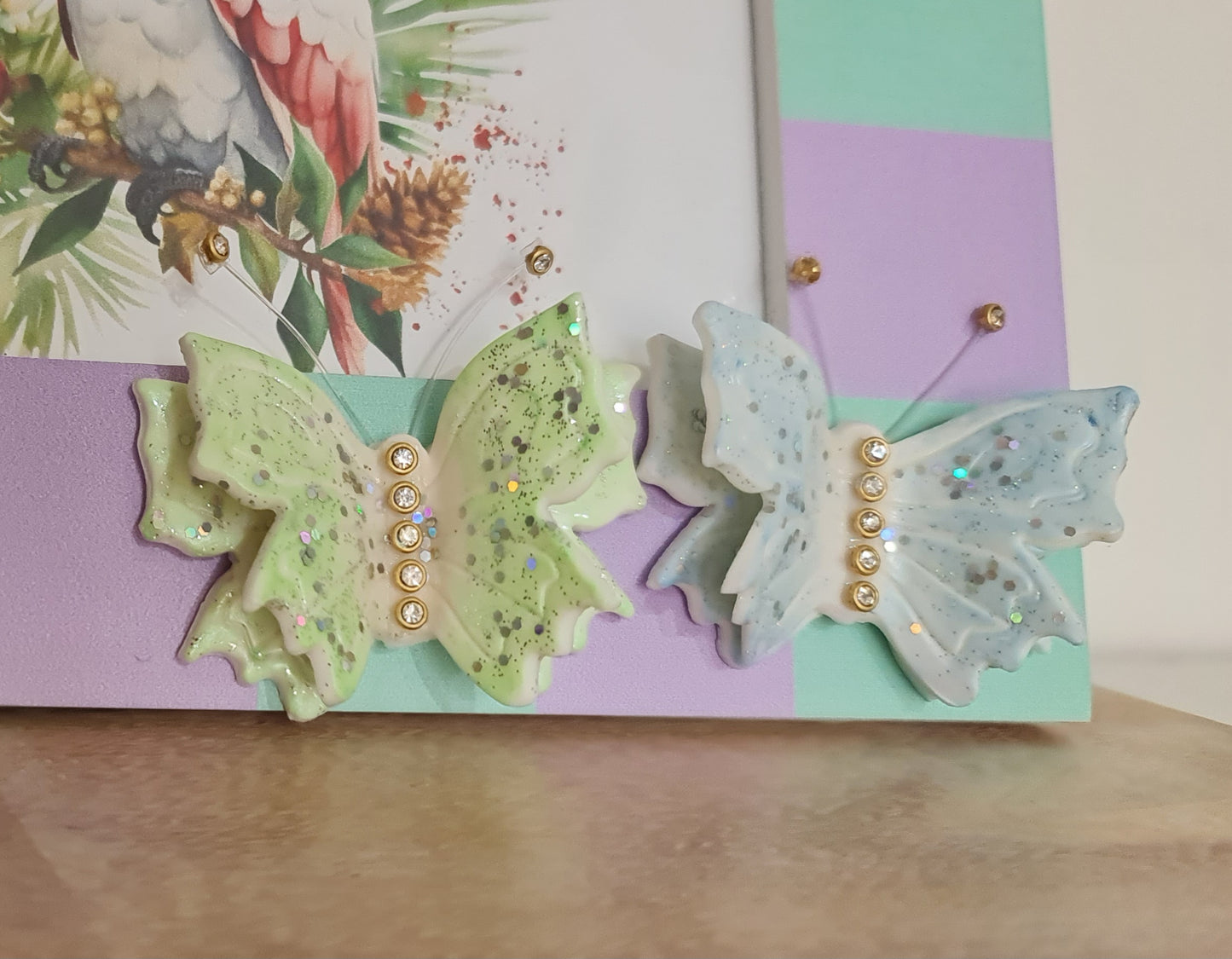 Butterfly photo frame