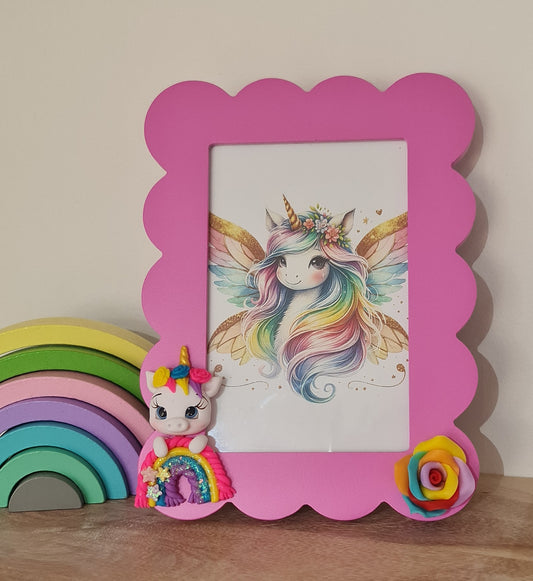 Unicorn photo frame