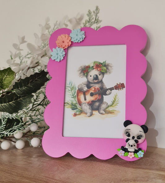 Panda photo frame