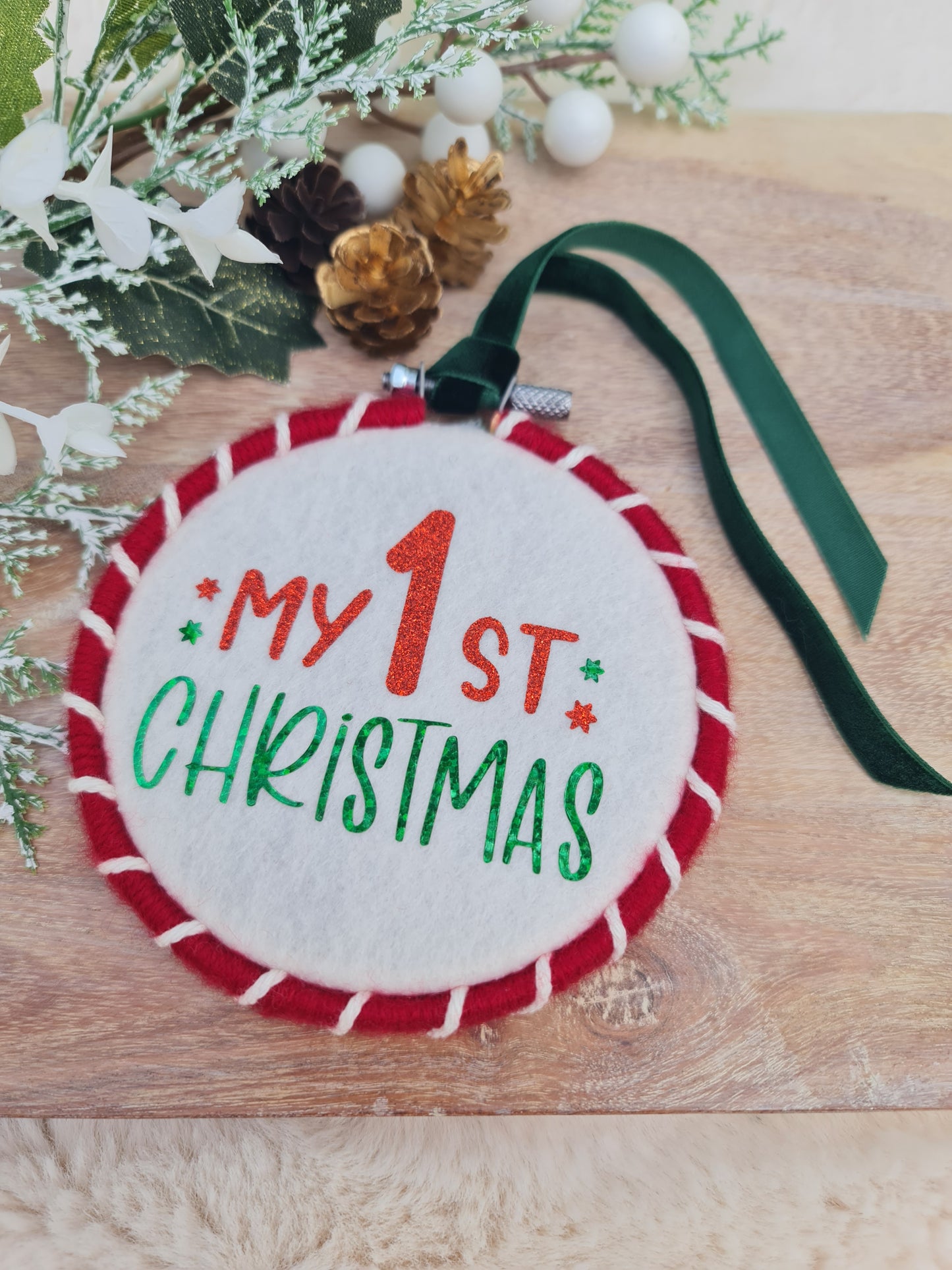 My First Christmas ornament
