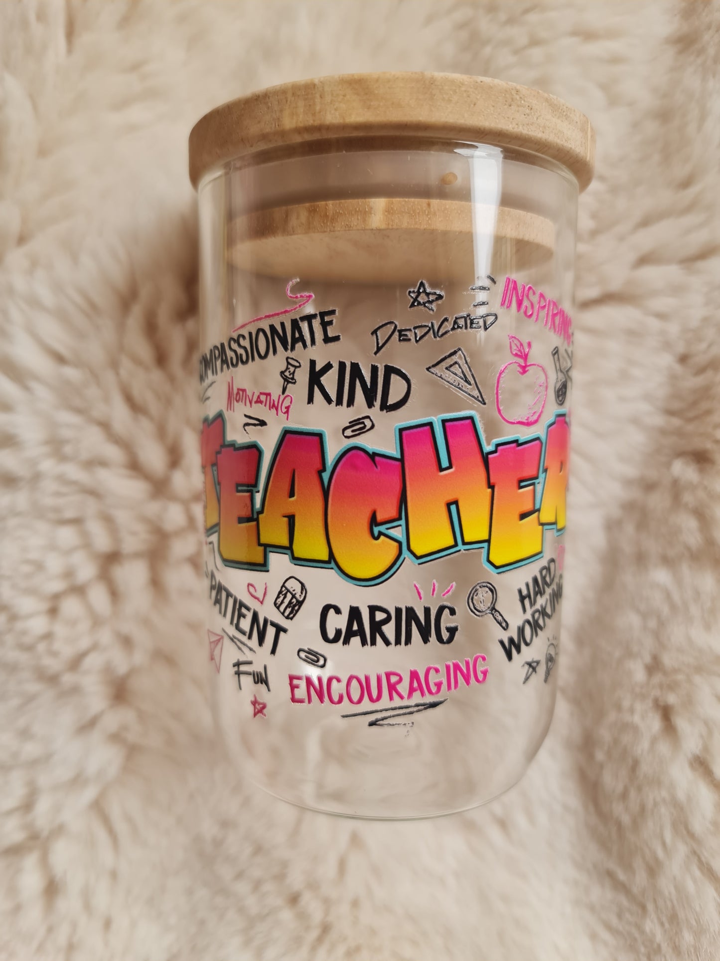 Teacher snack jar