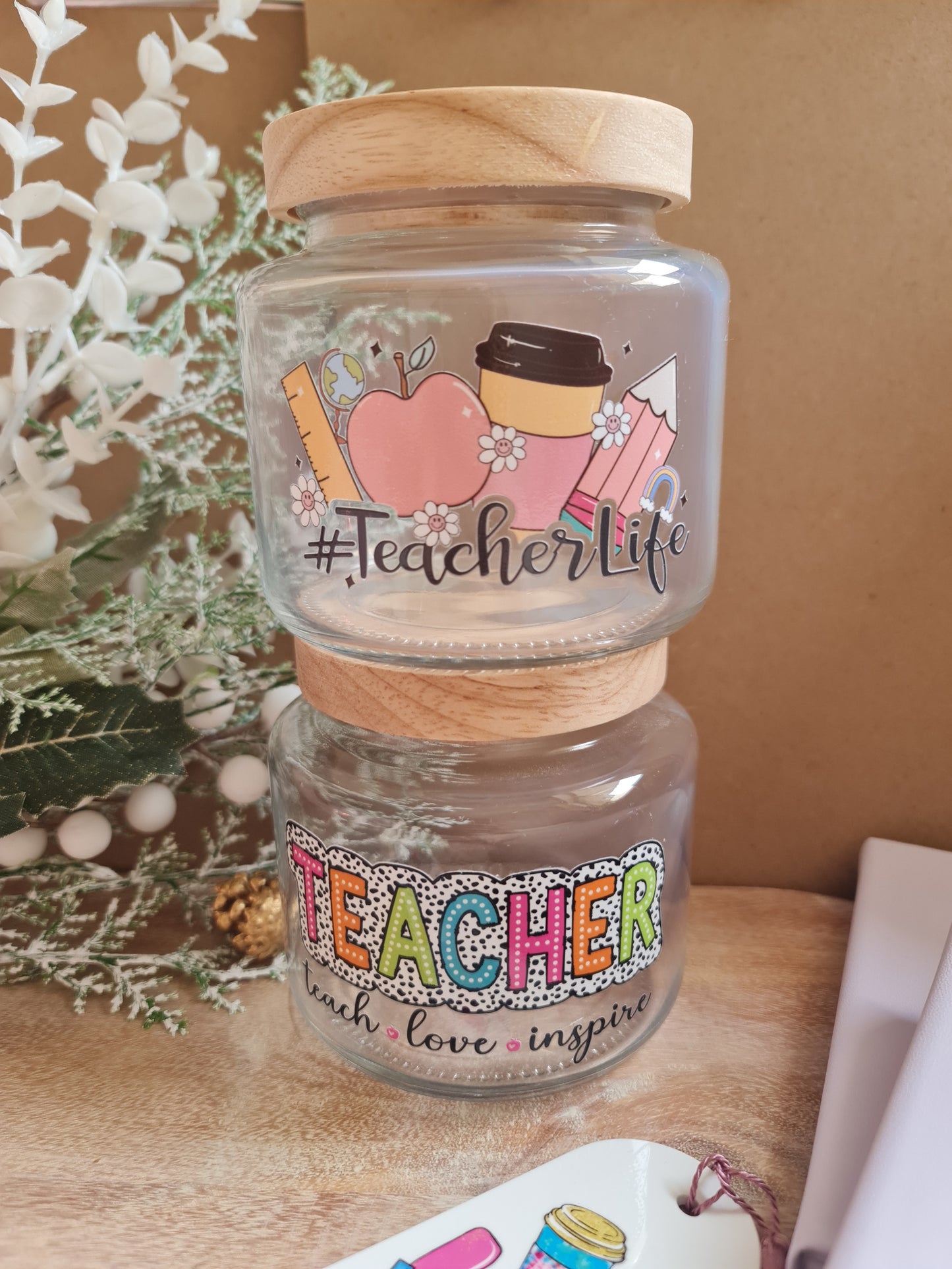 Teacher snack jar