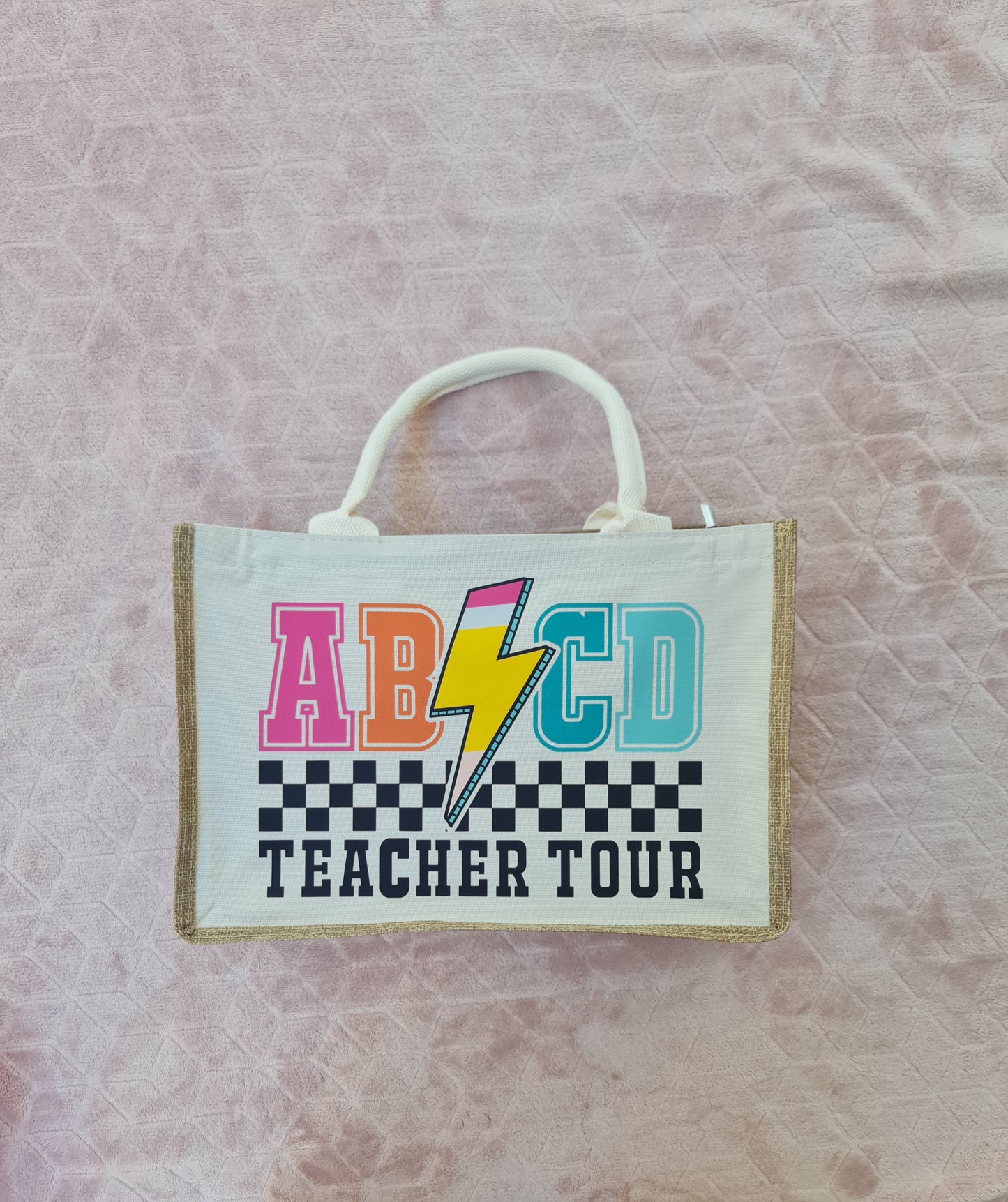 Teacher tote bag