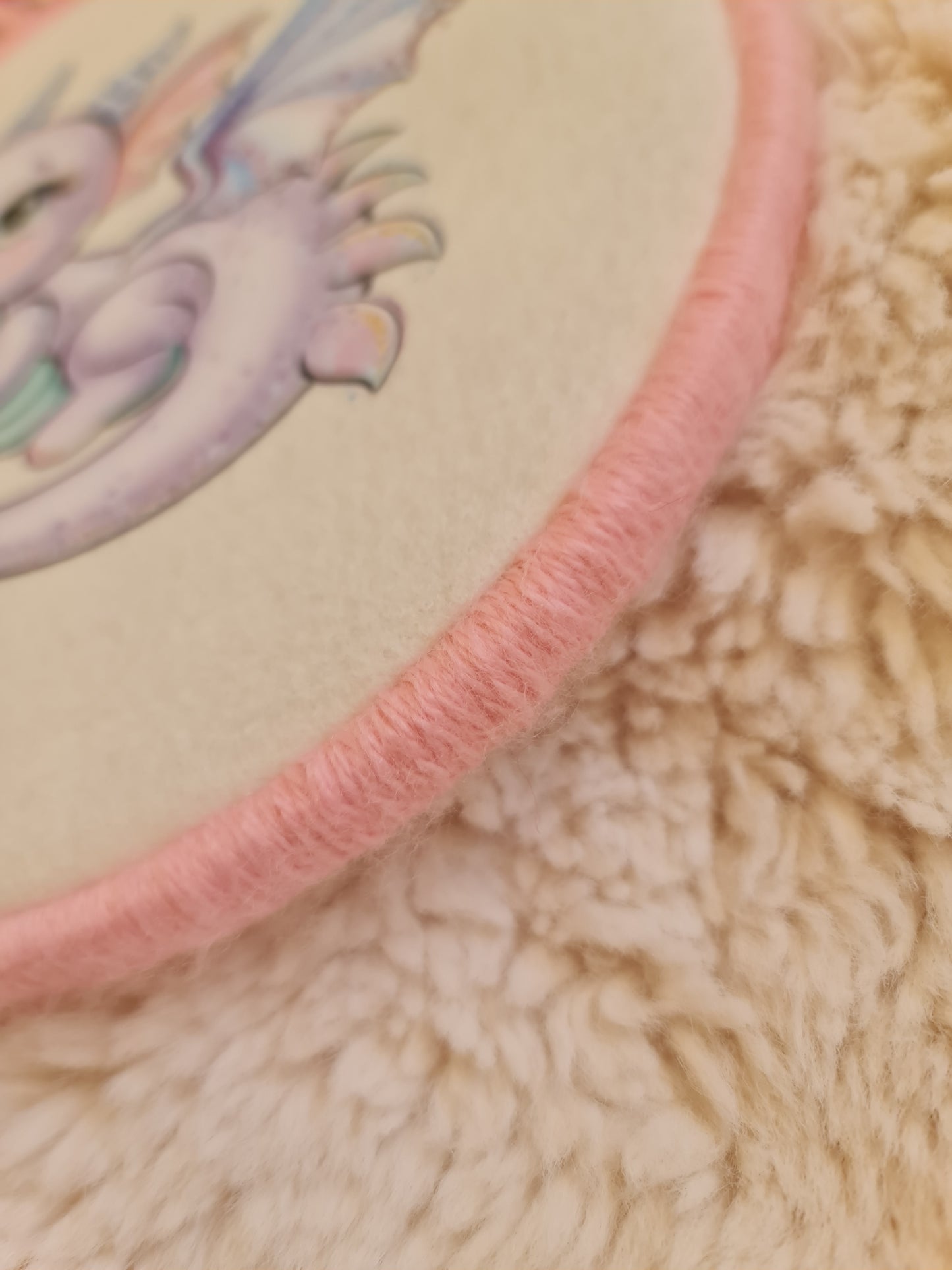 Fairy wall art, hanging keepsake hoop