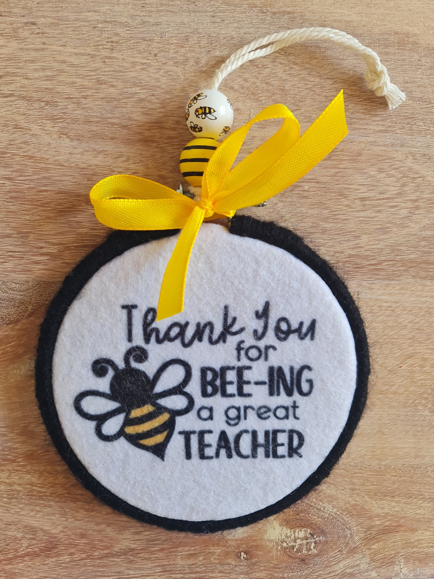 Teacher's decoration ornament