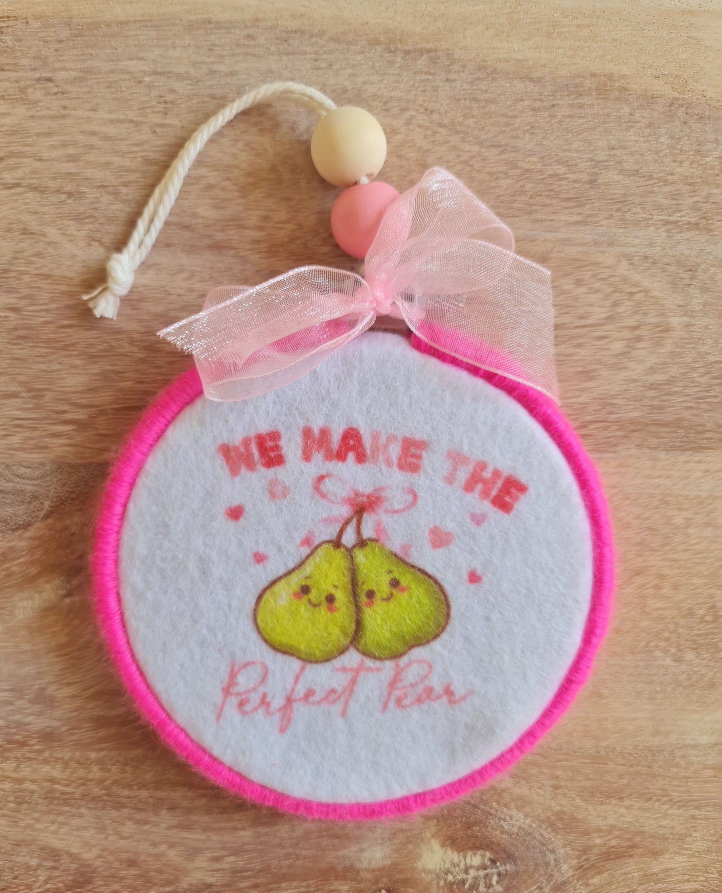 Perfect pair keepsake ornament
