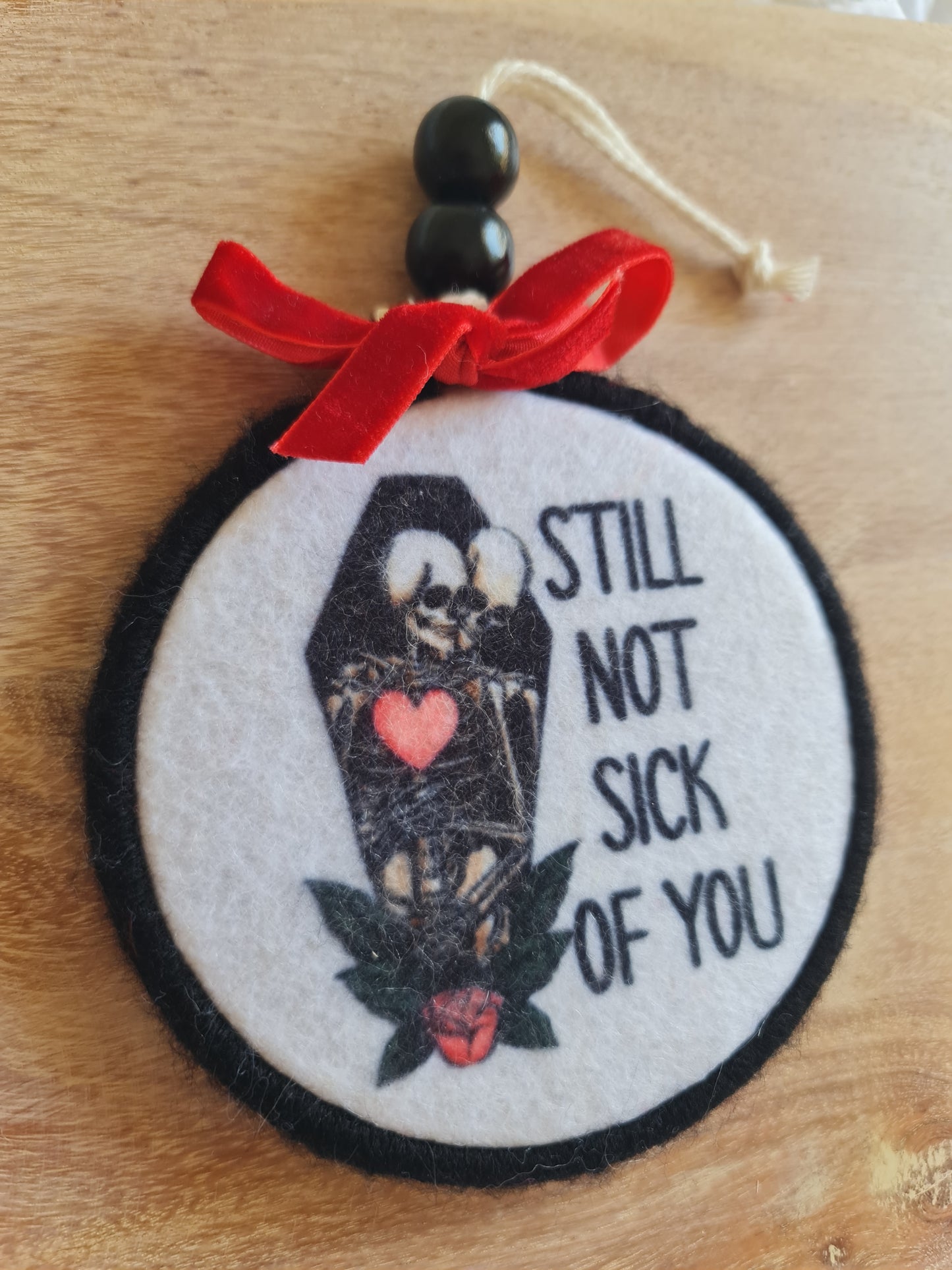 Skeletons keepsake ornament