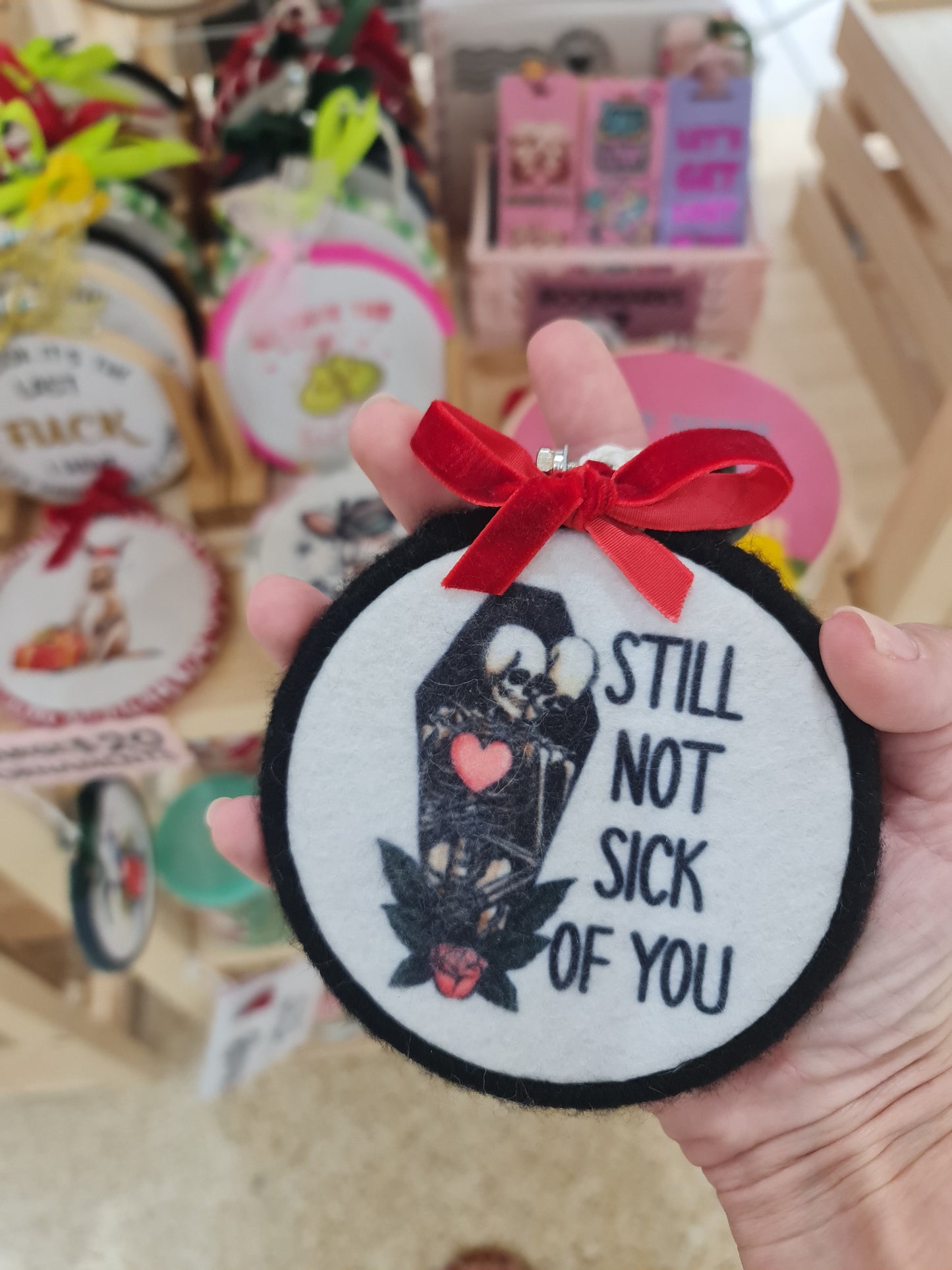 Skeletons keepsake ornament