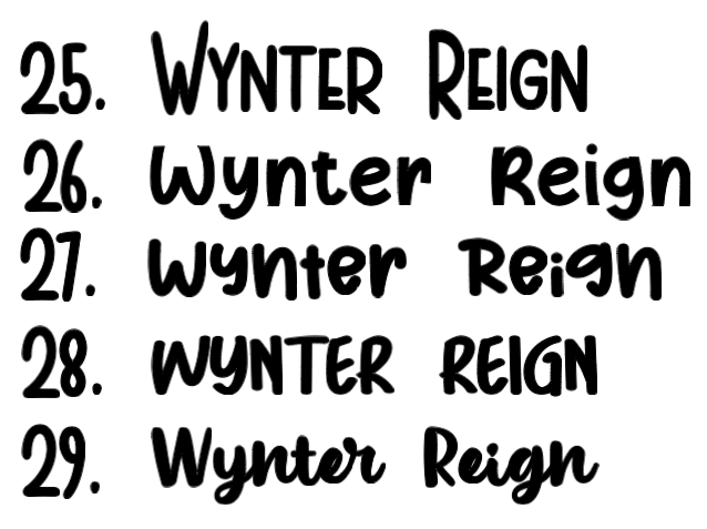 Vinyl label Medium