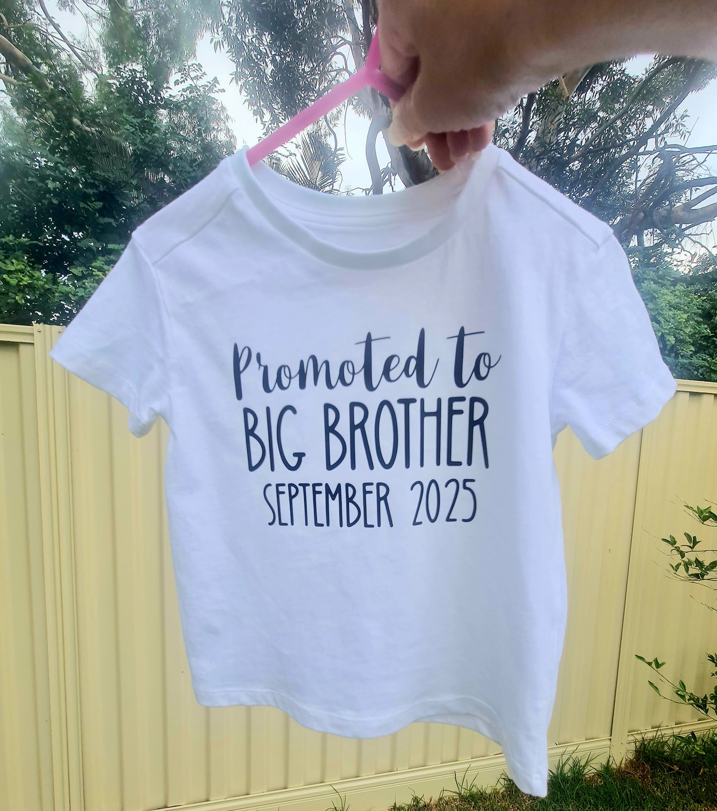 Promoted To Big Brother - baby announcement t-shirt