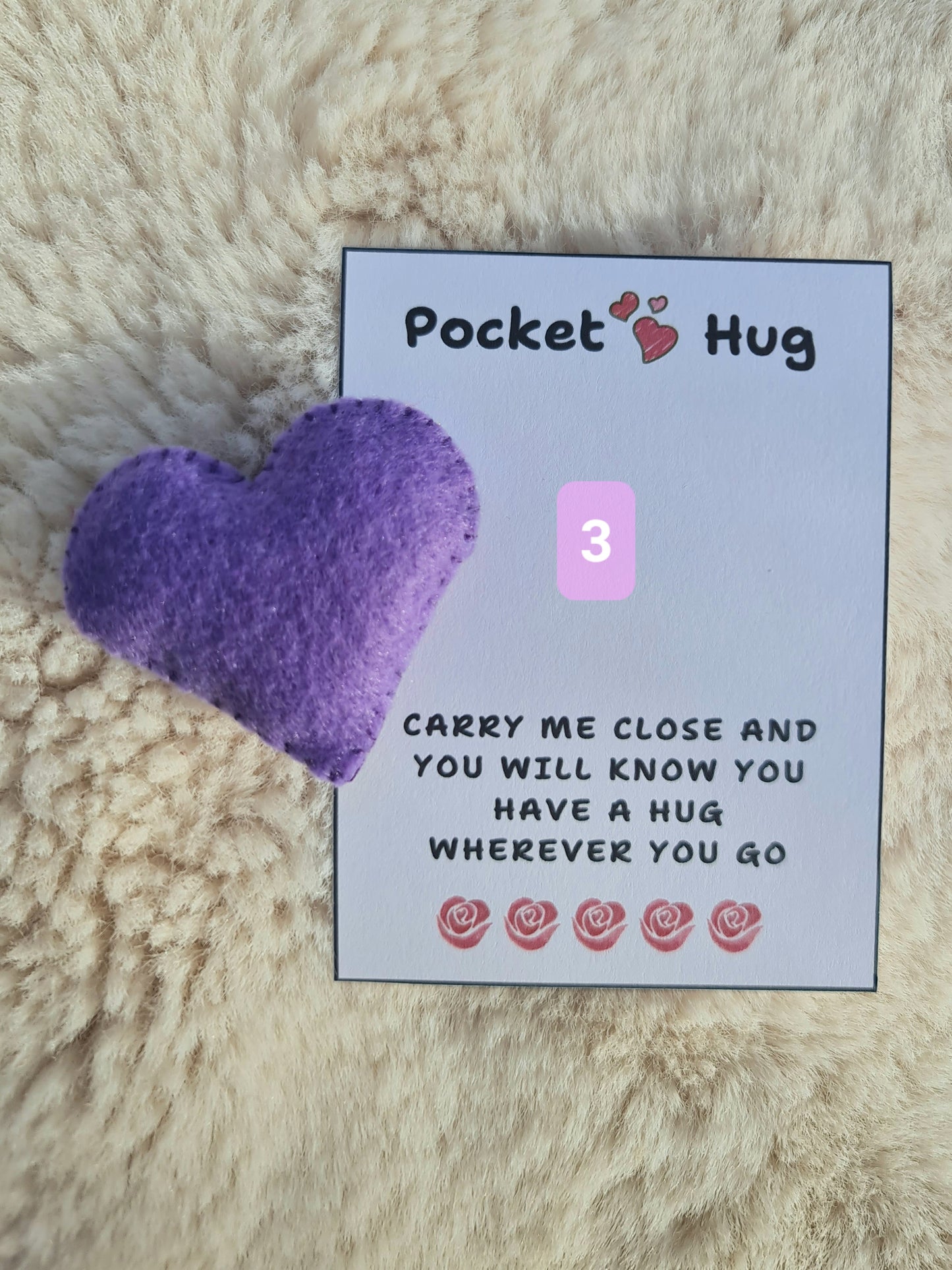 Hadmade felt Pocket hug