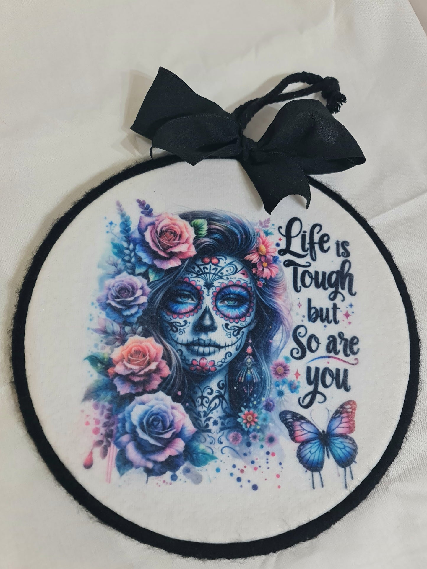 "Life is tough" wall art