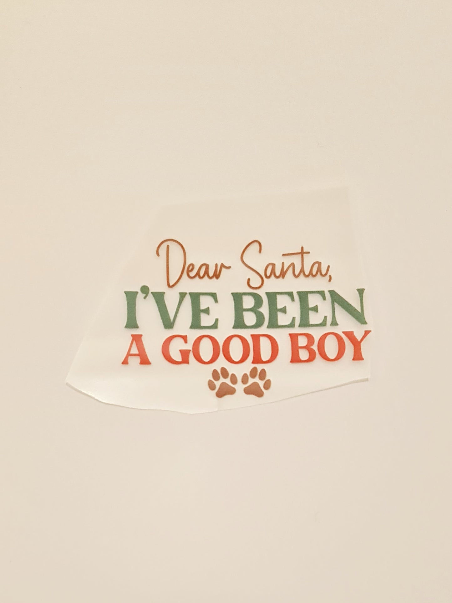 Small Christmas DTF Transfer #2