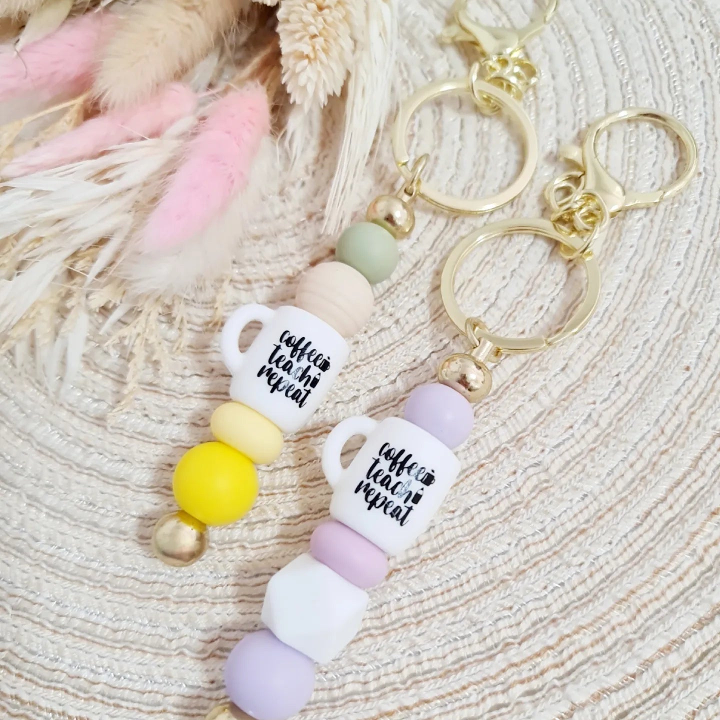 Teacher keychain/bag charm